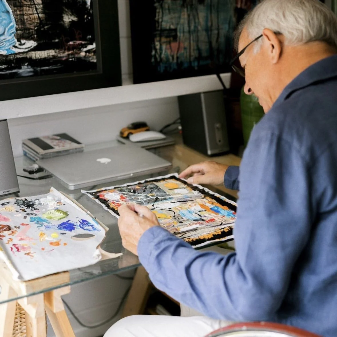 Hedley Smyth at work