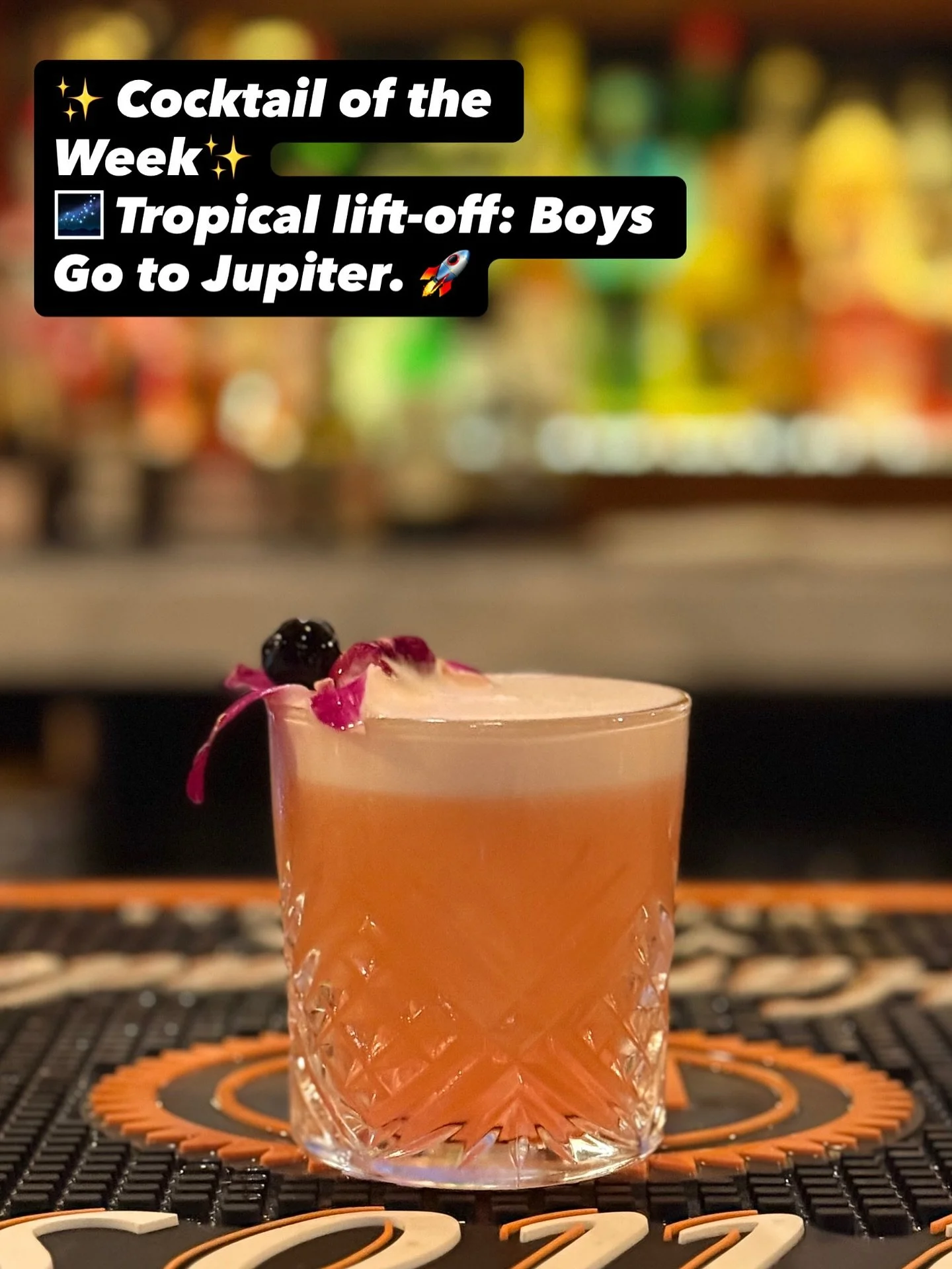 🚀 Boys Go to Jupiter 🌌
A cosmic combo of Cacha&ccedil;a and Chinola passionfruit&mdash;tropical, vibrant, and totally out of this world!