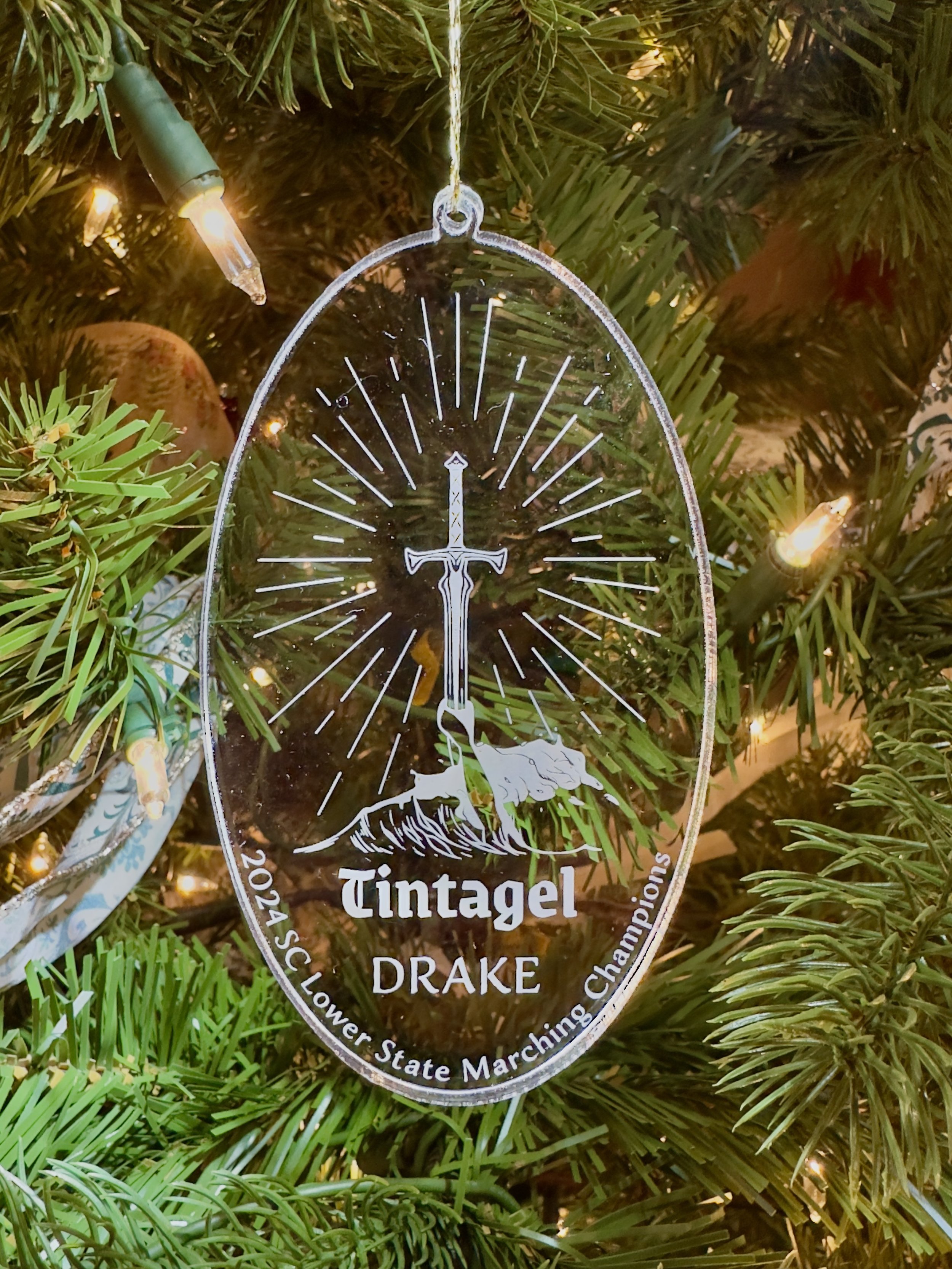 Wando Tintagel 2024 Ornament