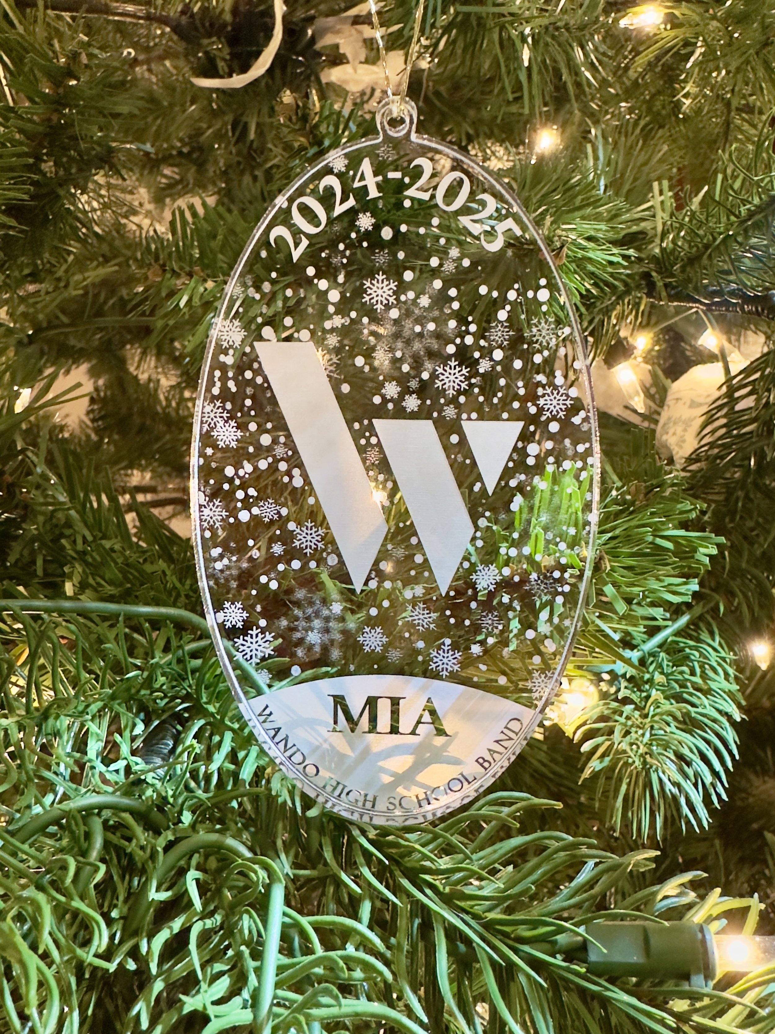 Wando Band Logo 2024-25 Ornament