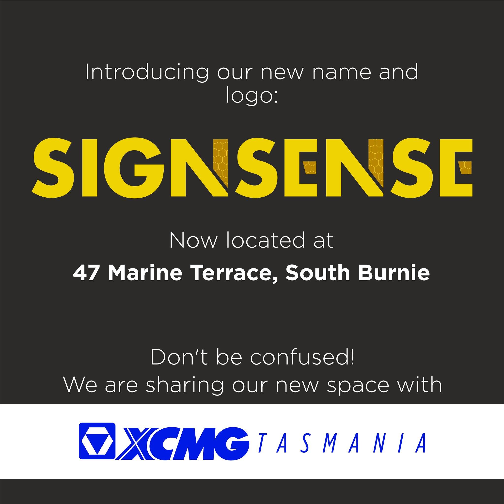 📣 Announcement!! We have undergone a bit of a rebrand and it's very exciting to introduce our new identity #signsense 

Even though we are in a new location, we are here for all of your signage needs.

🚧 Construction site signs 
🛑 Reflective Safet