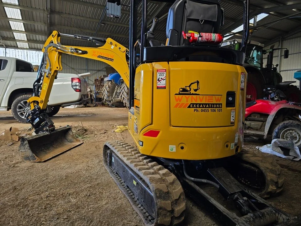 Another excavator makeover in the books! 🎉🚜

We&rsquo;re thrilled to work on another of  Wynview Excavations  diggers, giving it a fresh look with custom signwriting. From logo placement to bold branding, this excavator is now ready to dig in style