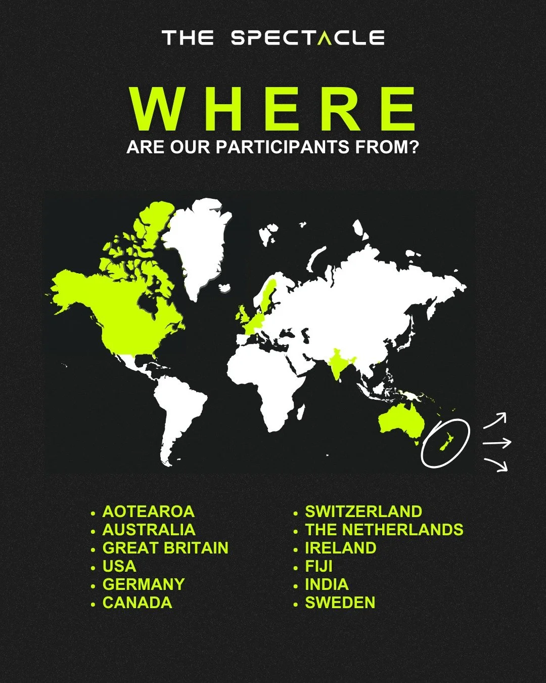 We've been crunching some numbers over the past few weeks, so thought we'd share some post-event stats for those interested!