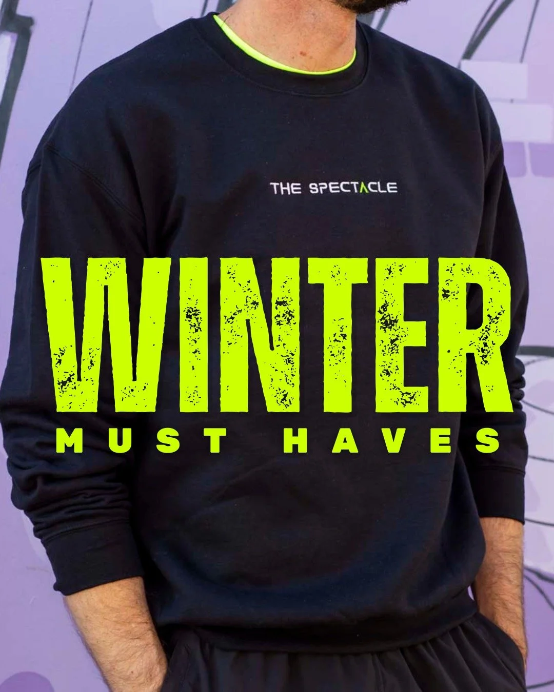 Winter just got a whole lot warmer ❄️🔥

Stay cozy (and look sharp) with Spectacle merch &ndash; now 30% off for a limited time.

Whether you&rsquo;re out on a frosty run, grabbing a post-session coffee, or just keeping it casual, we&rsquo;ve got you