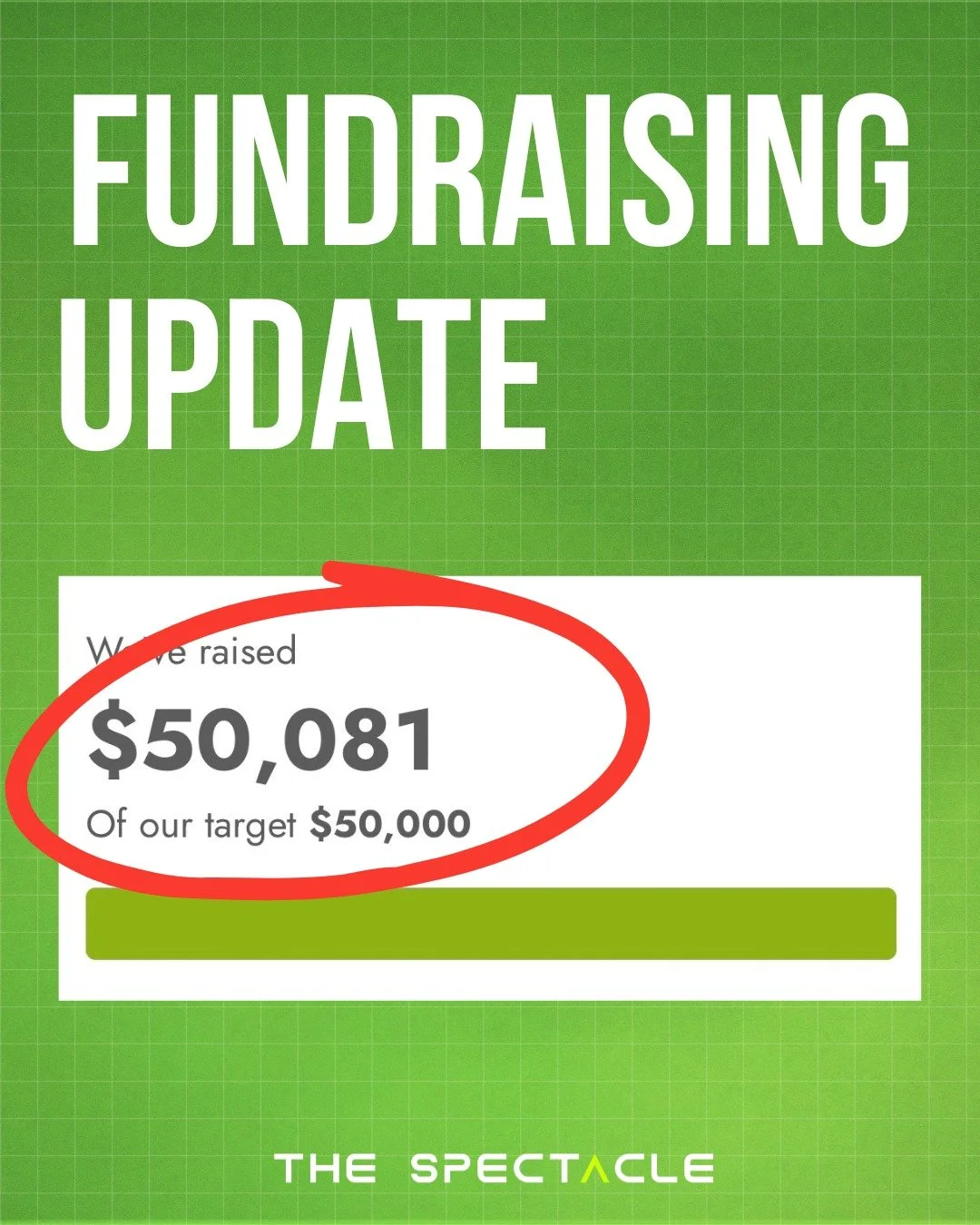 🎉 YOU&rsquo;VE DONE IT!! 🎉

You&rsquo;ve raised a whopping $50,000 for local charities! ❤️

We&rsquo;re honestly a little lost for words.

Over 900 people have donated to support local organisations that do so much for our communities. Every fundra