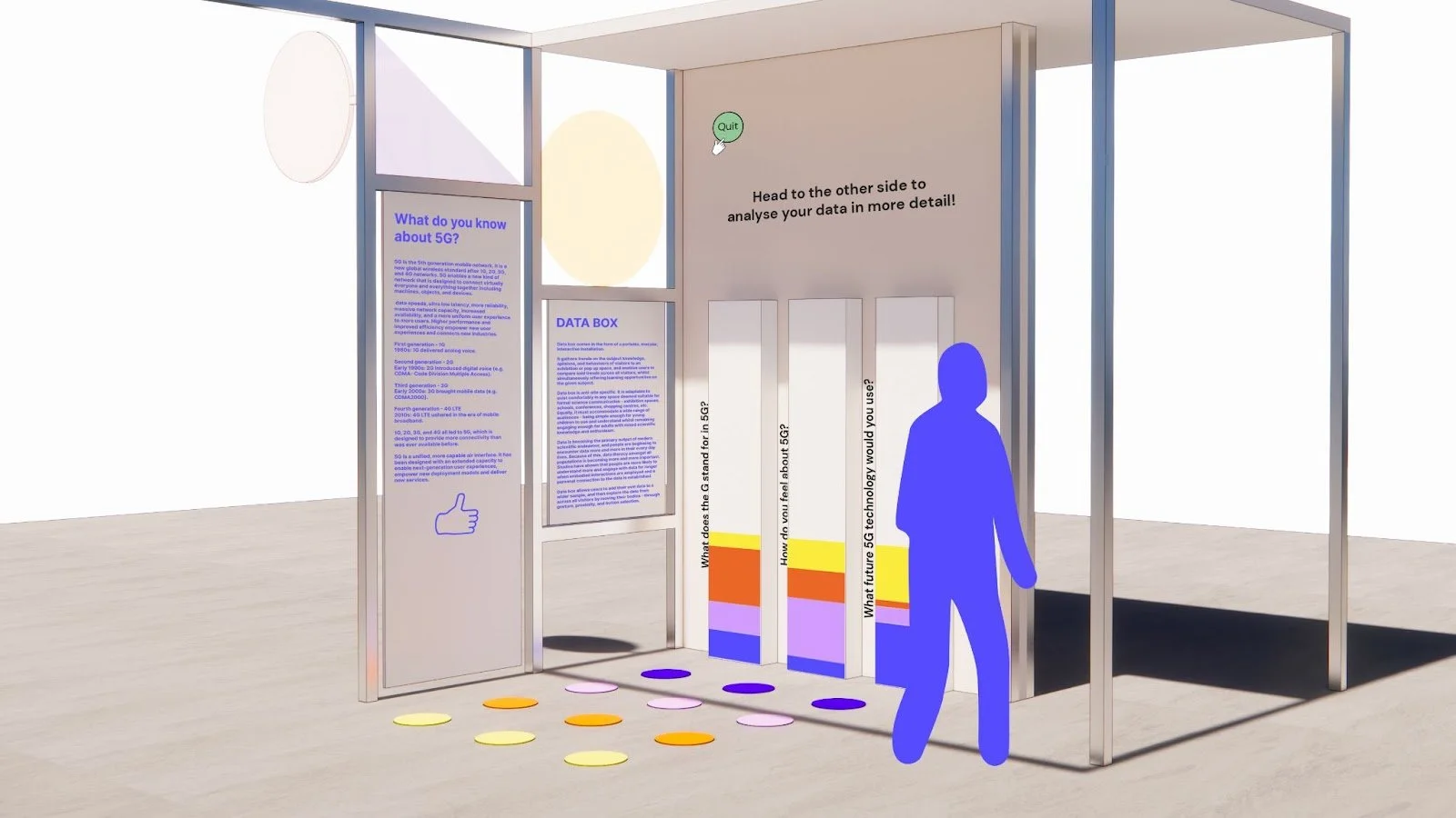 THE DATA BOX : An exhibition for content agnostic science communication