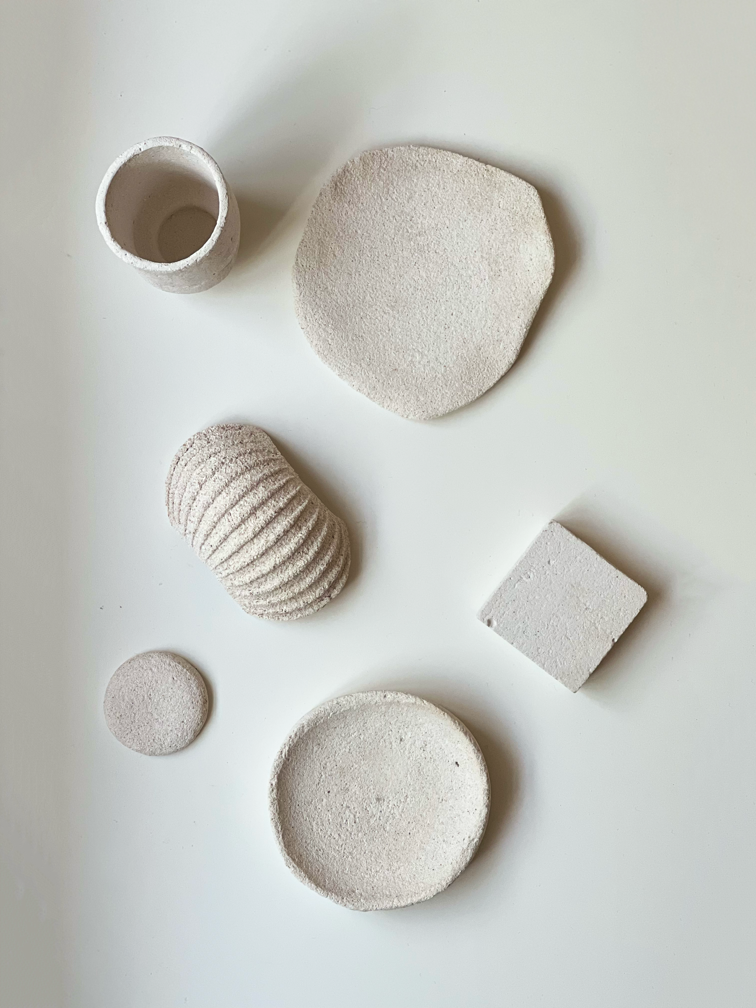 CACOE : Symbiotic material innovation using waste shells and biomineralization from living bacteria