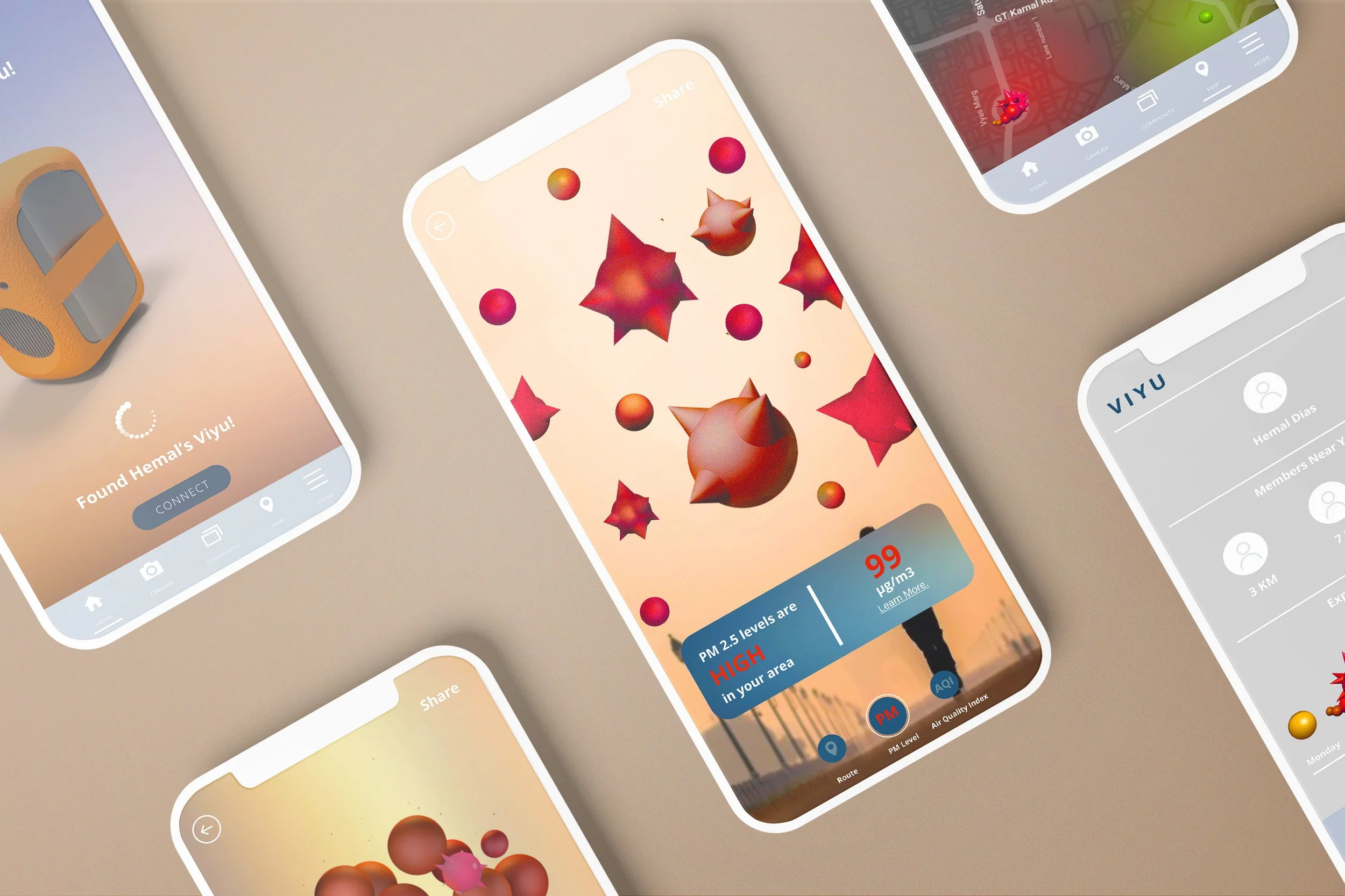 VIYU : Democratising air quality information through citizen science