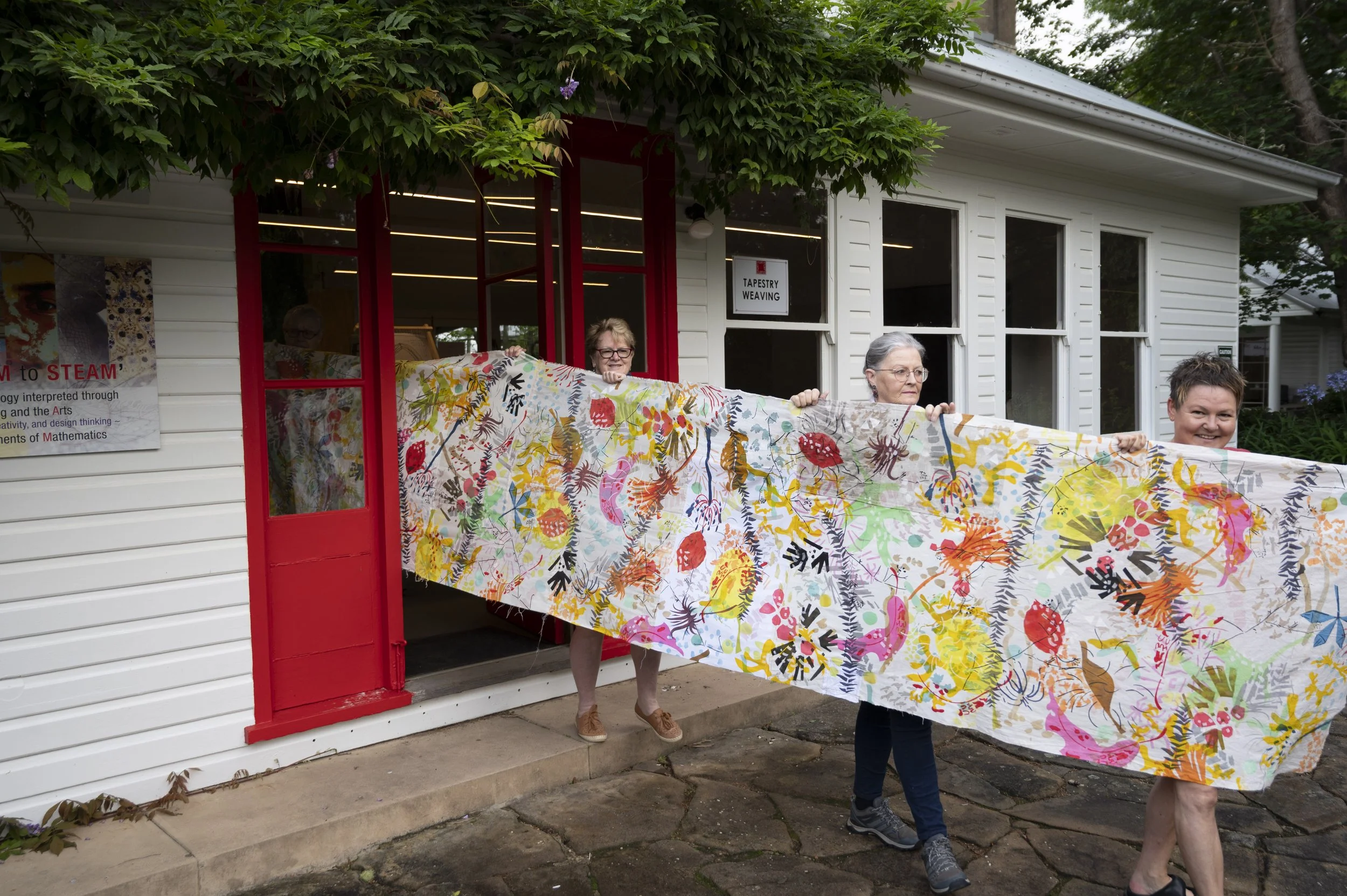 Crafting cloths and memories at Sturt Summer School 