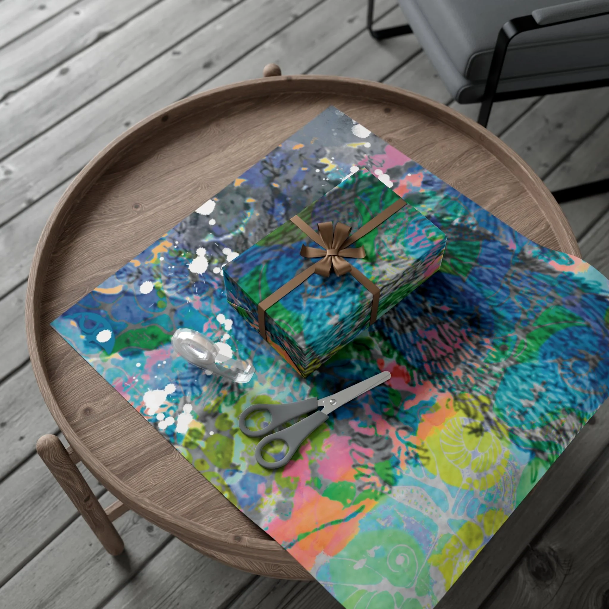 Adriatic Sea Garden – Art Gift Wrap