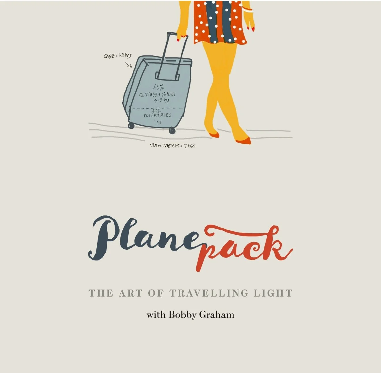 over of *Planepack, the art of travelling light* by Bobby Graham"