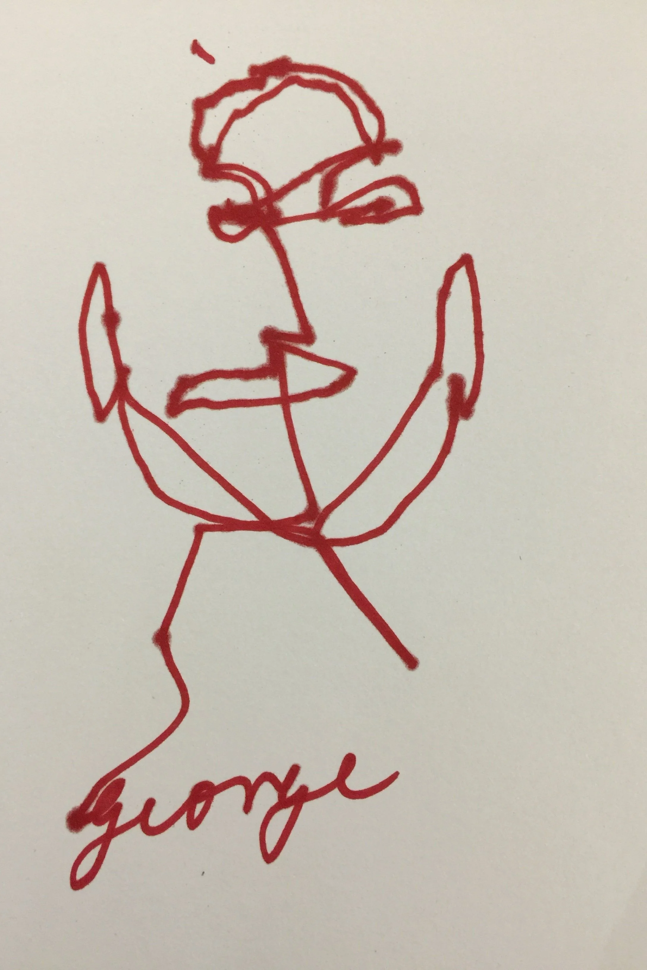 Draw Your Self-Portrait with a Single Line