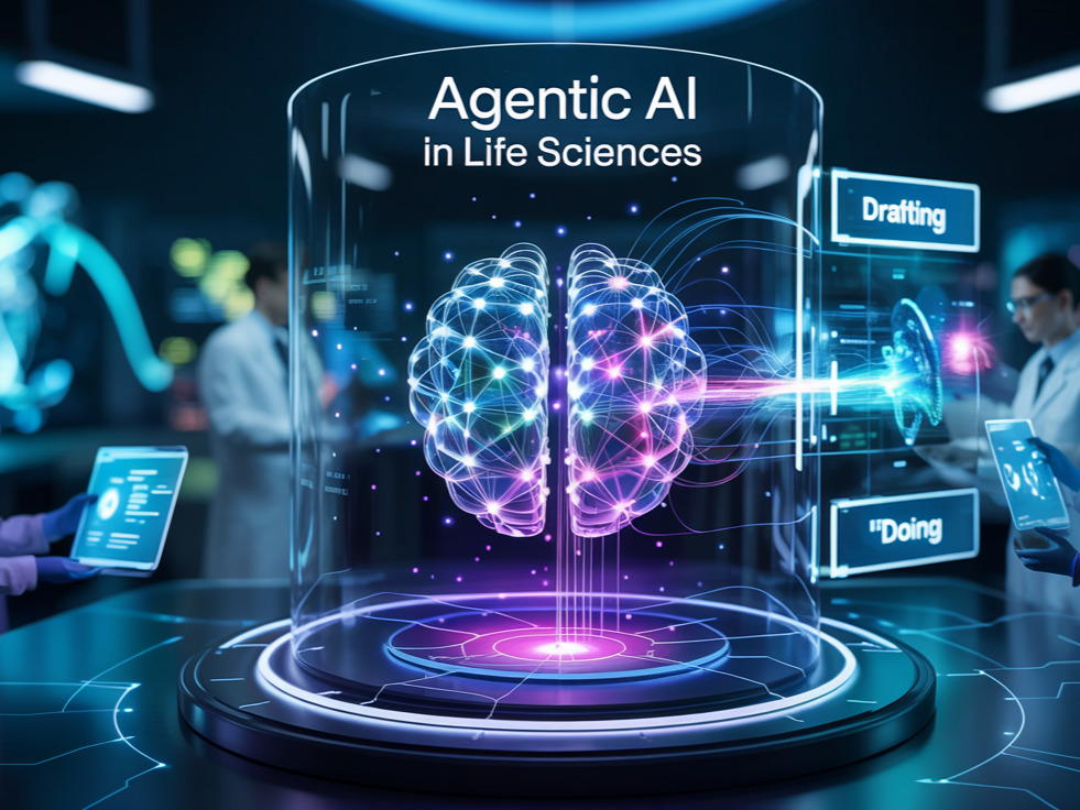 AI in Life Sciences - Agentic vs. Generative or from "Drafting" to "Doing" 
