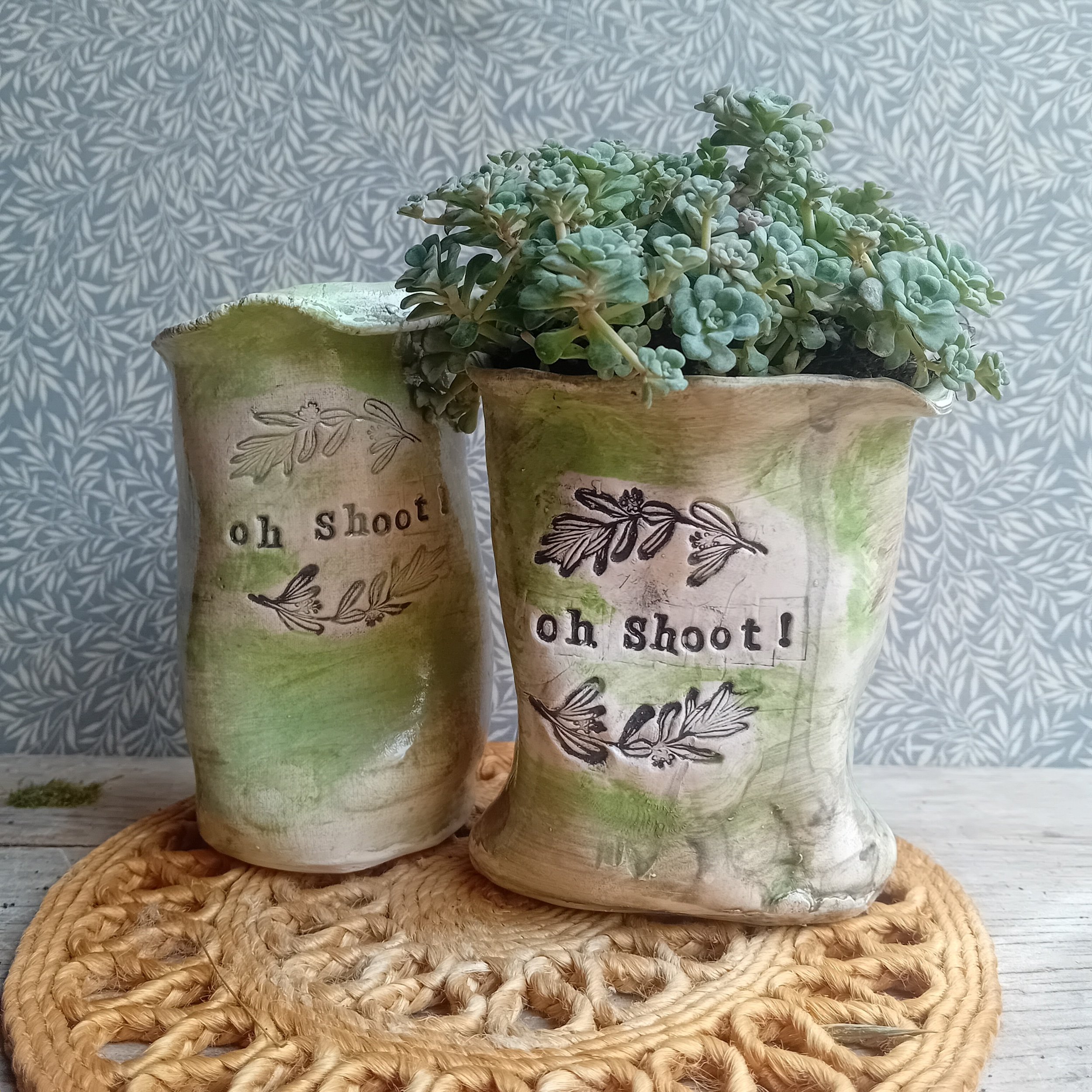 oh shoot- sack pot/vase