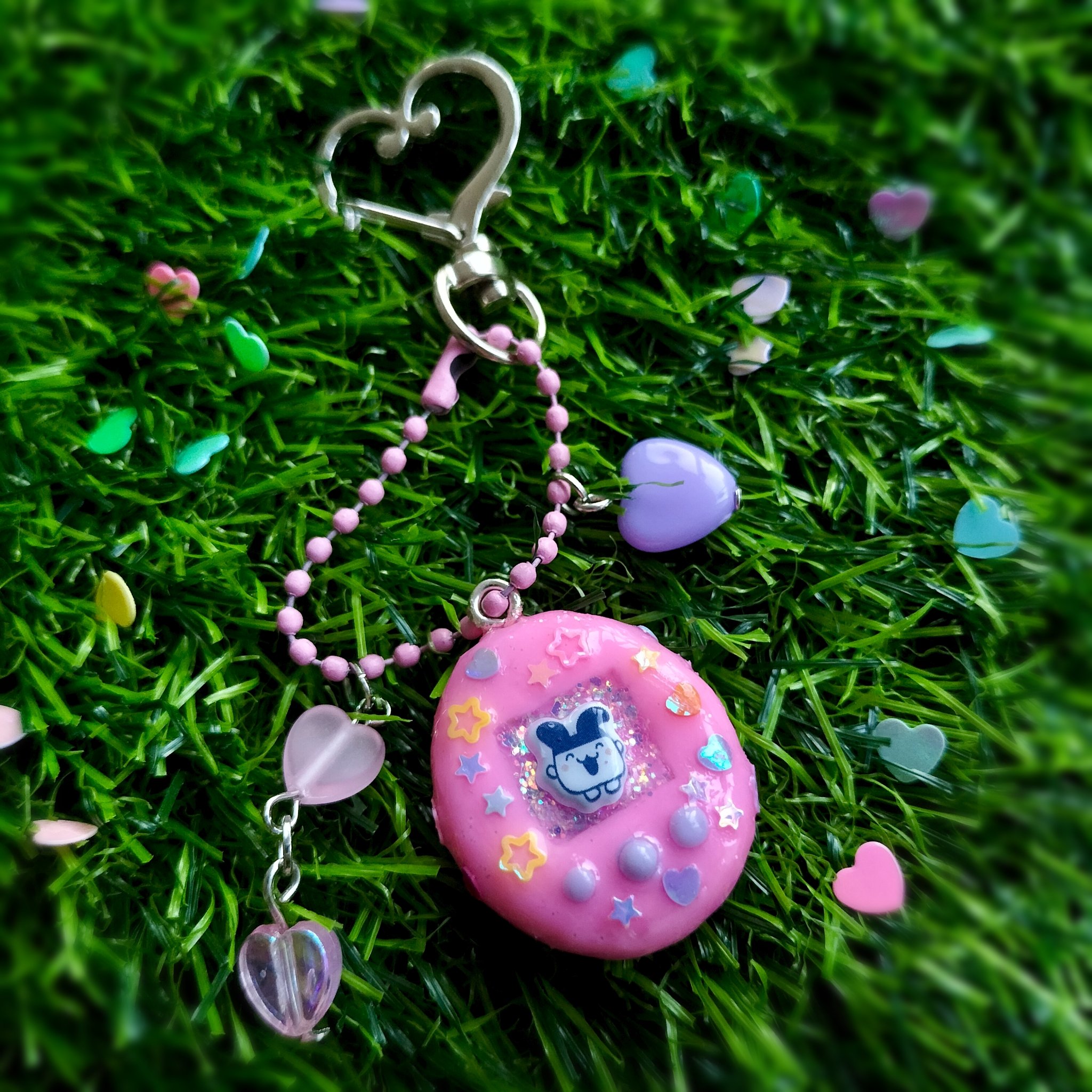 Handmade Tamagotchi charm