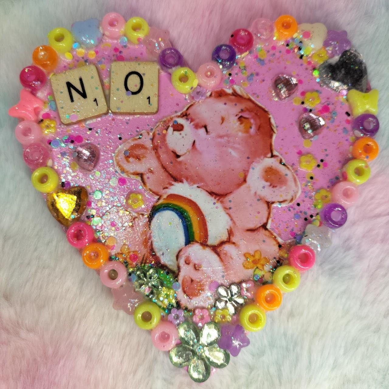 Collage beady plaque