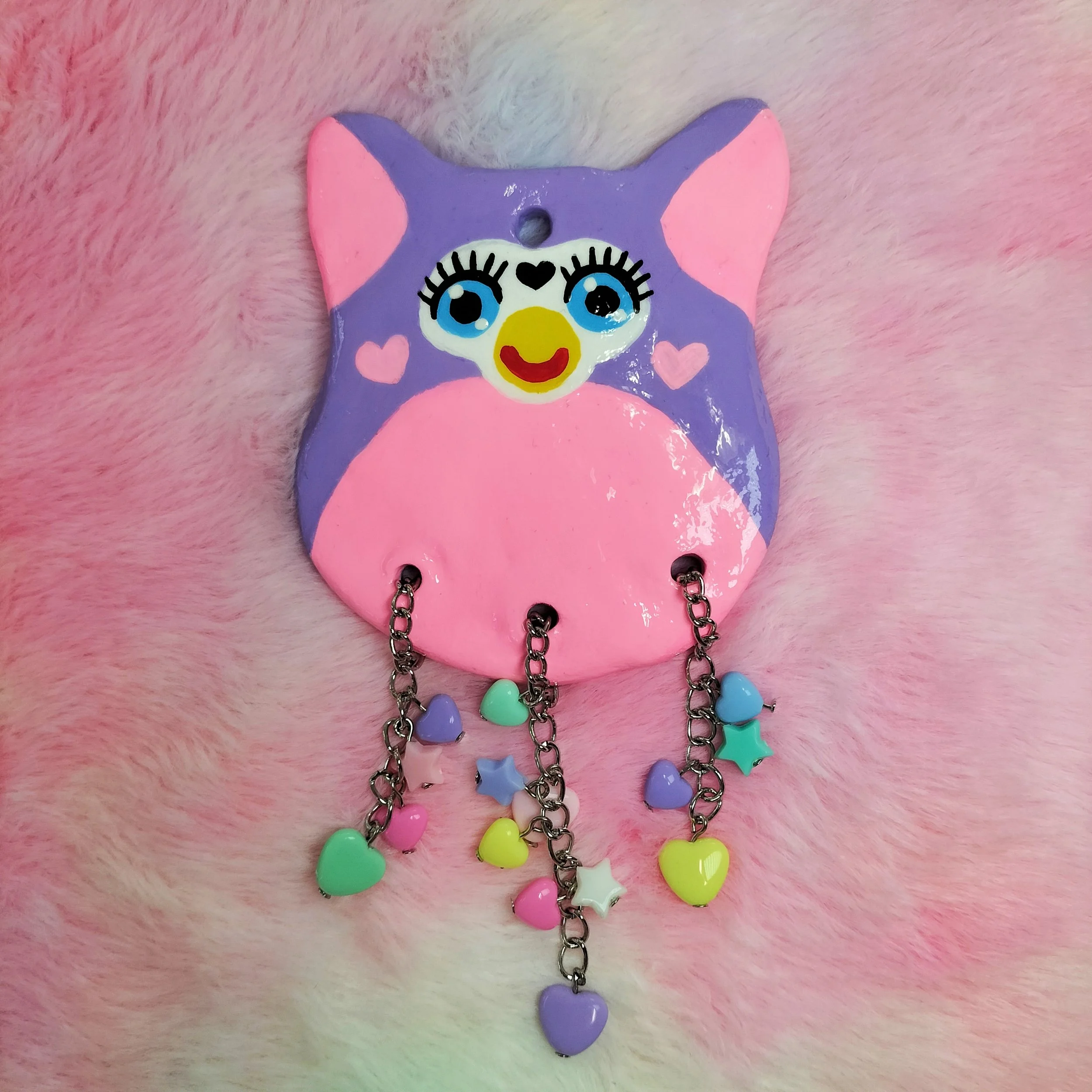 Furby "wall earring"