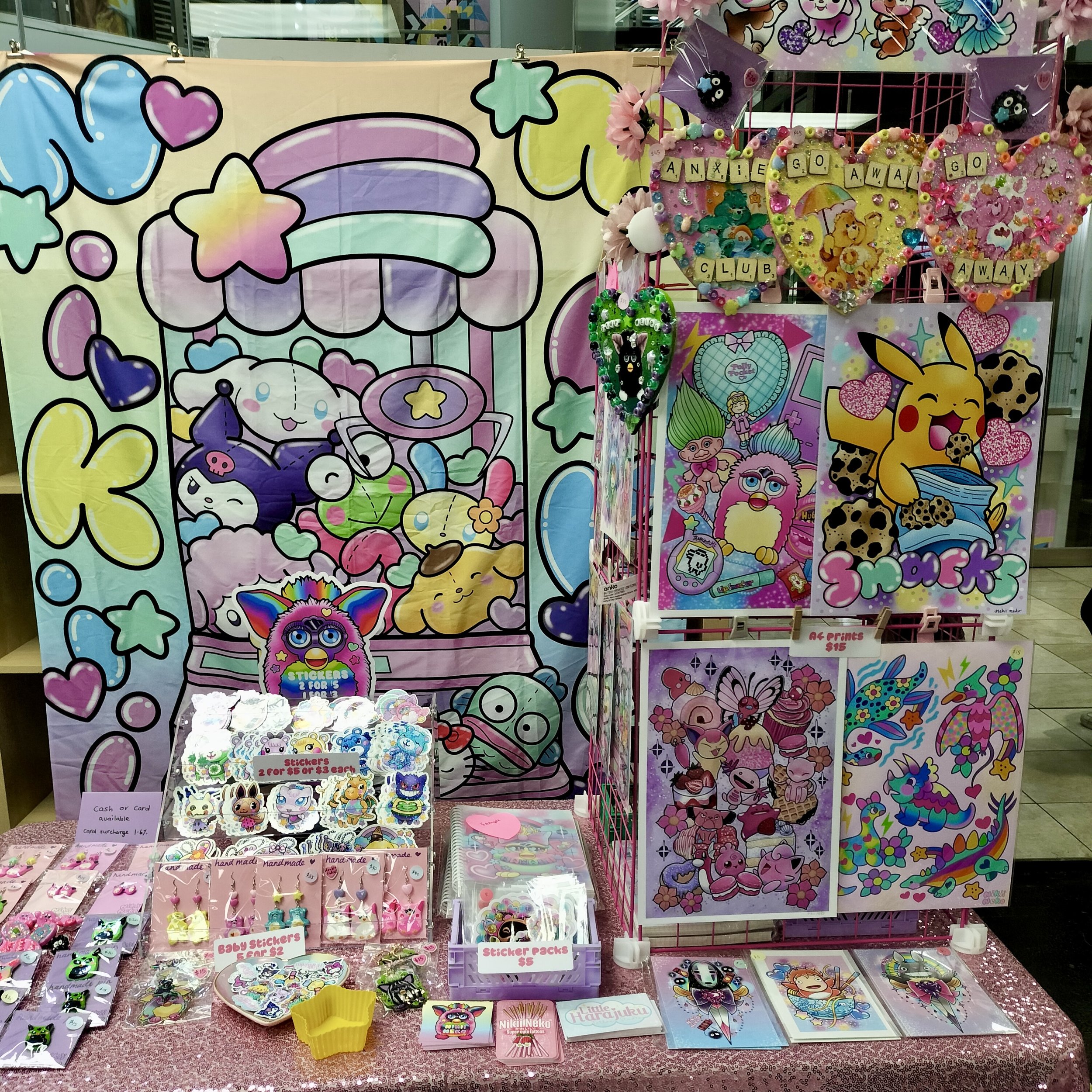 Market set up