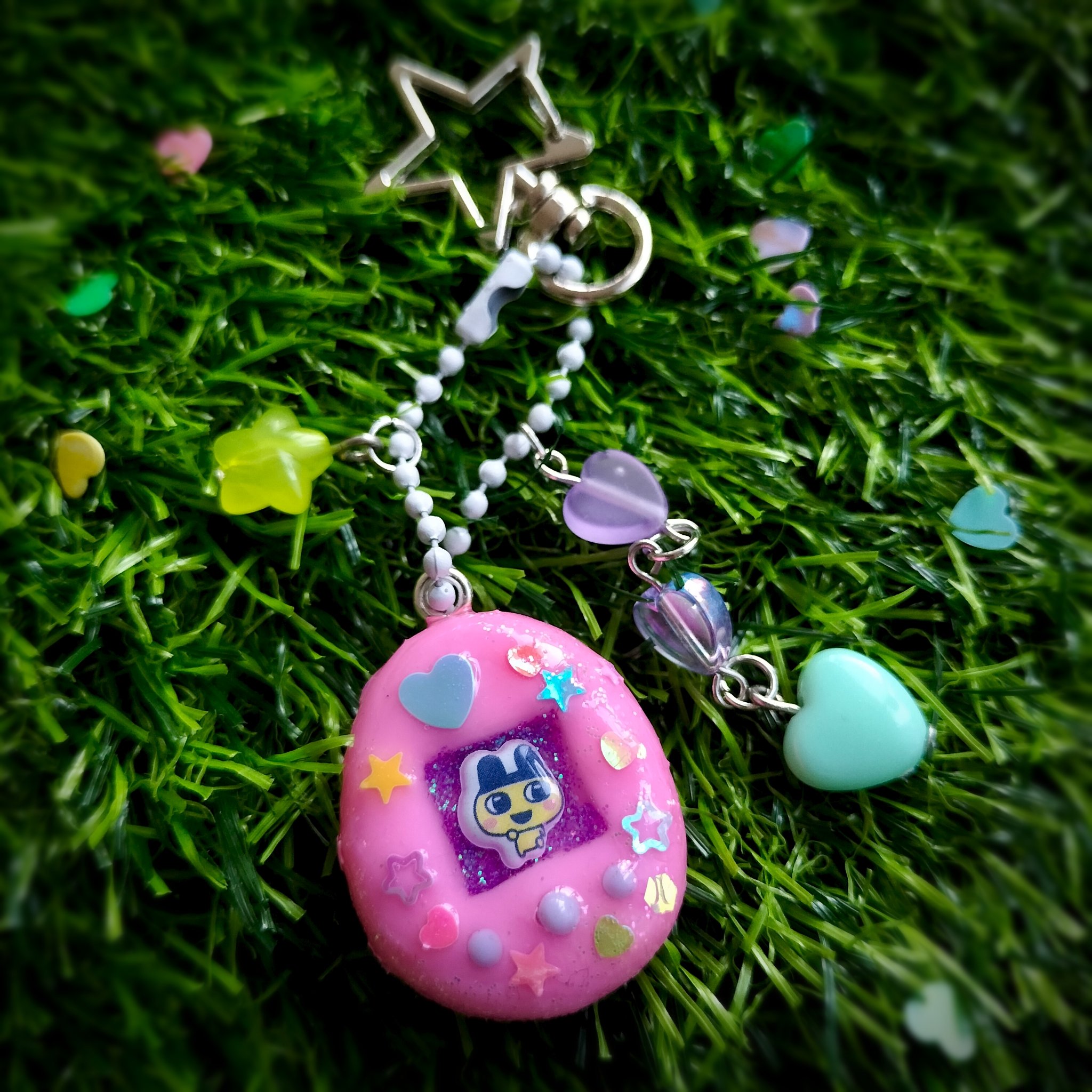 Handmade Tamagotchi charm
