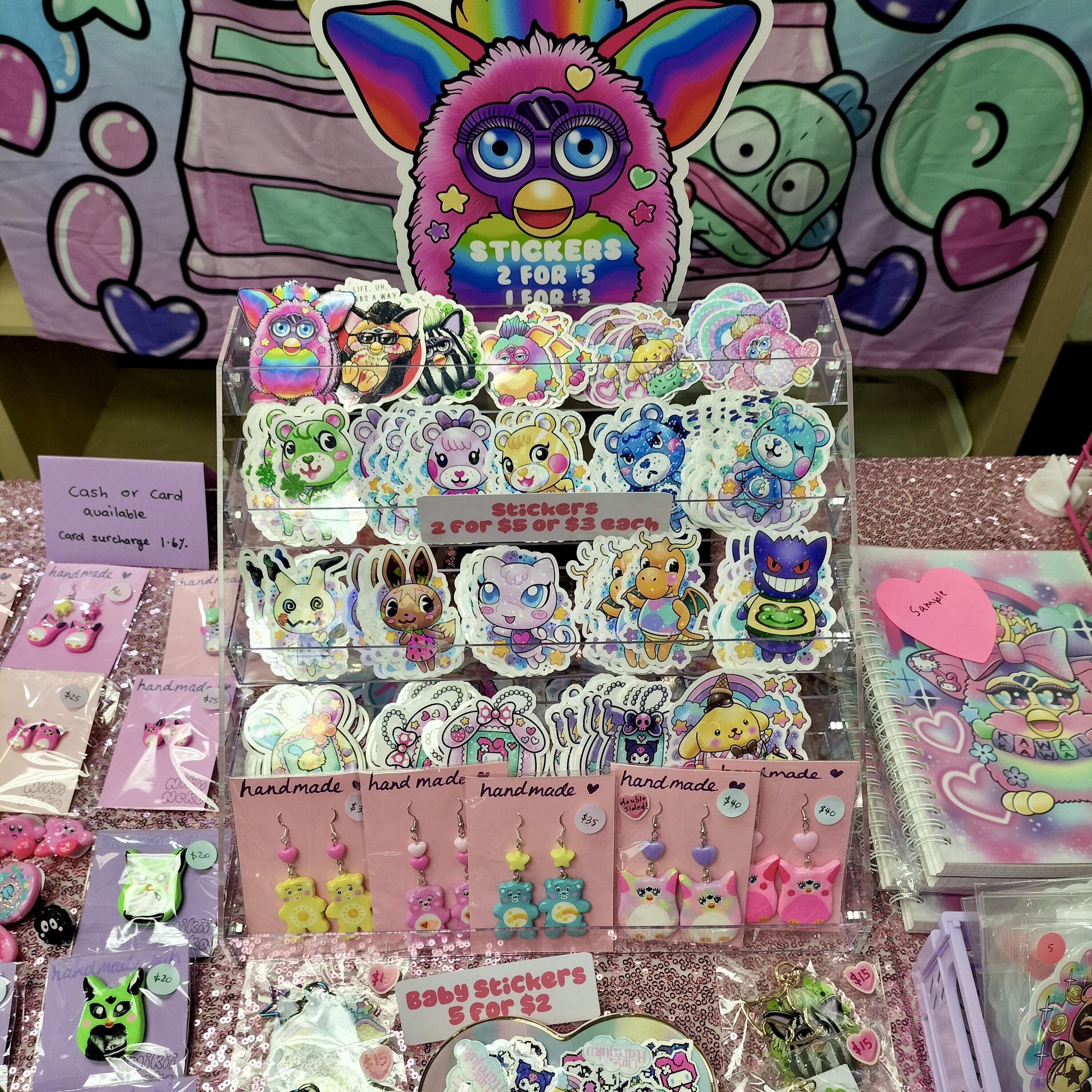 Sticker display
