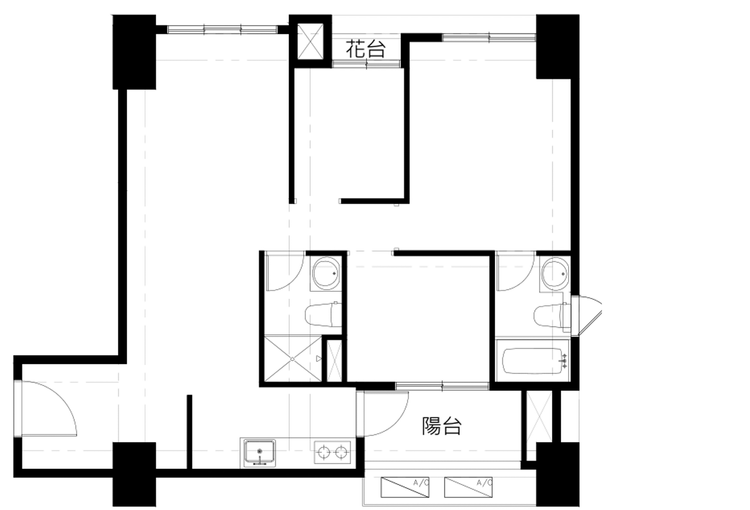 皇普元首之道原始平面圖