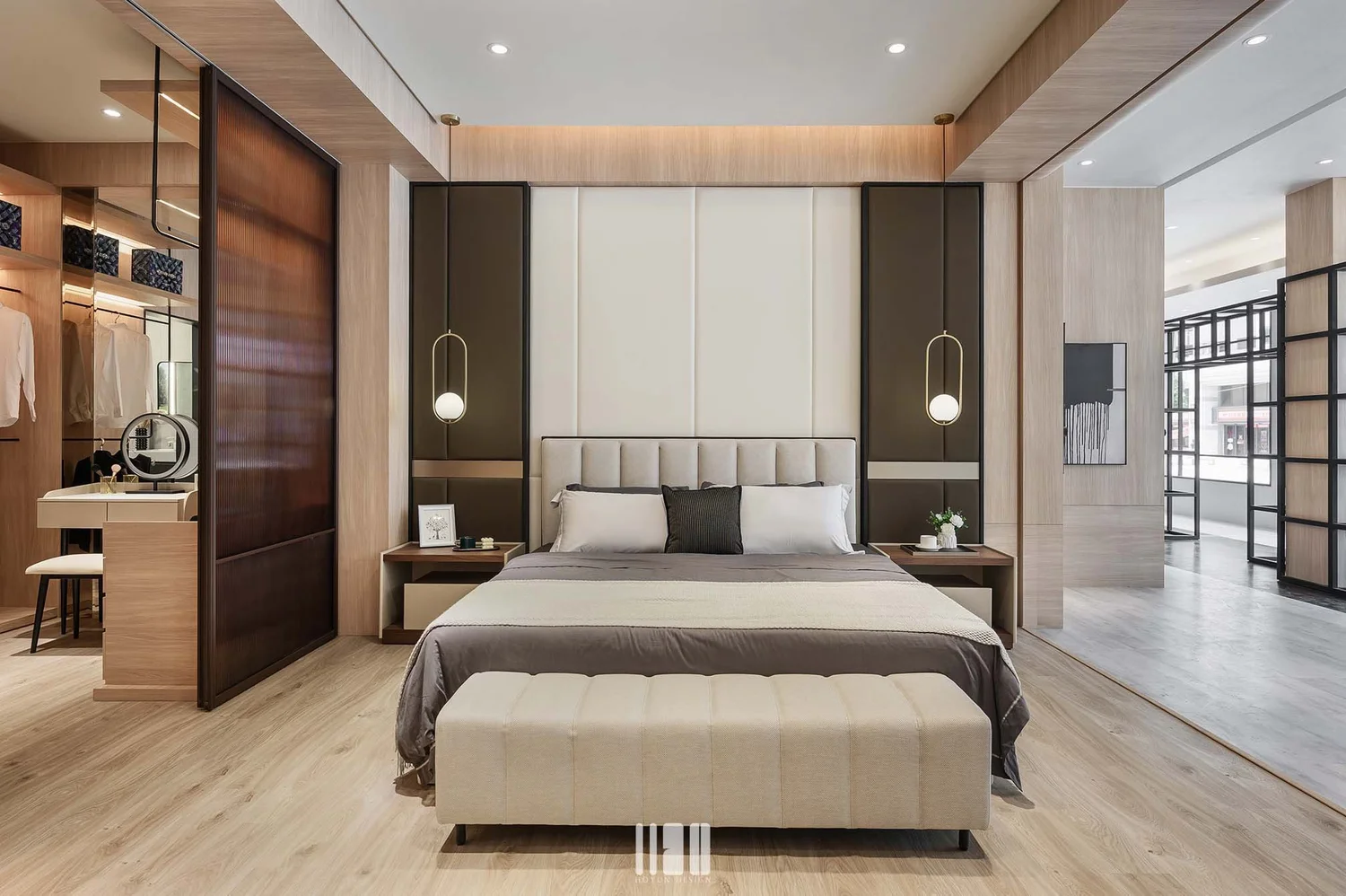 和平大院｜3F 主臥氛圍