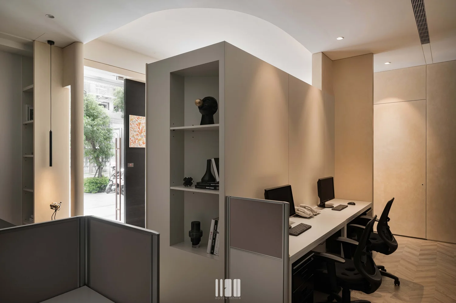 流金歲月｜弧形牆