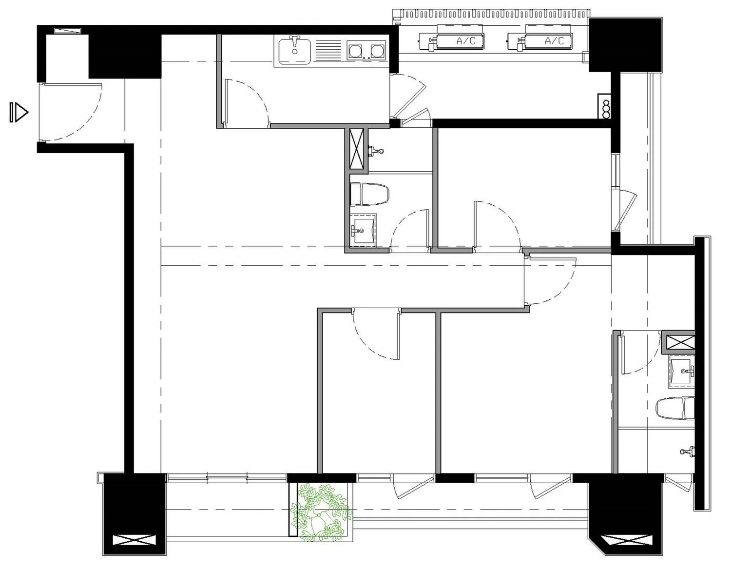 青埔樺龍淳藝原始平面圖