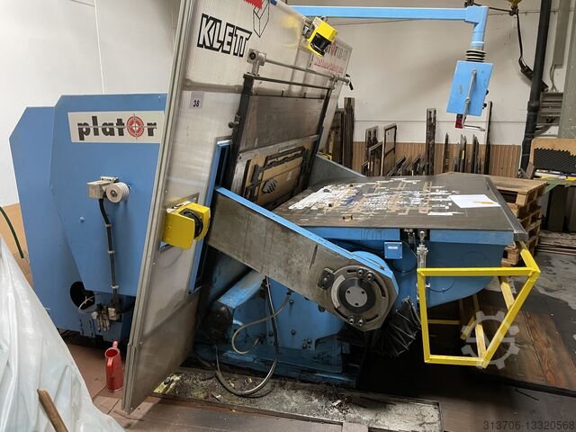 Klett PLA 130-170 hand fed platen