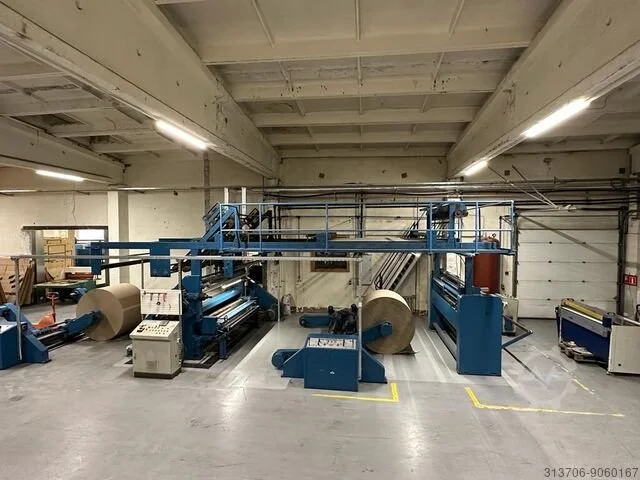 Massenzana 2-ply corrugating line 2000mm corrugators complete