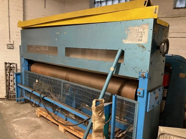 Kirby roller flat bed Roller Press hand fed platen