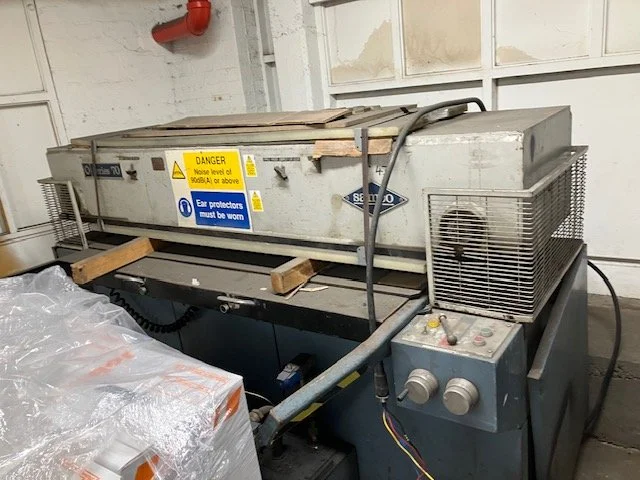 Samco Series 70 hand fed platen