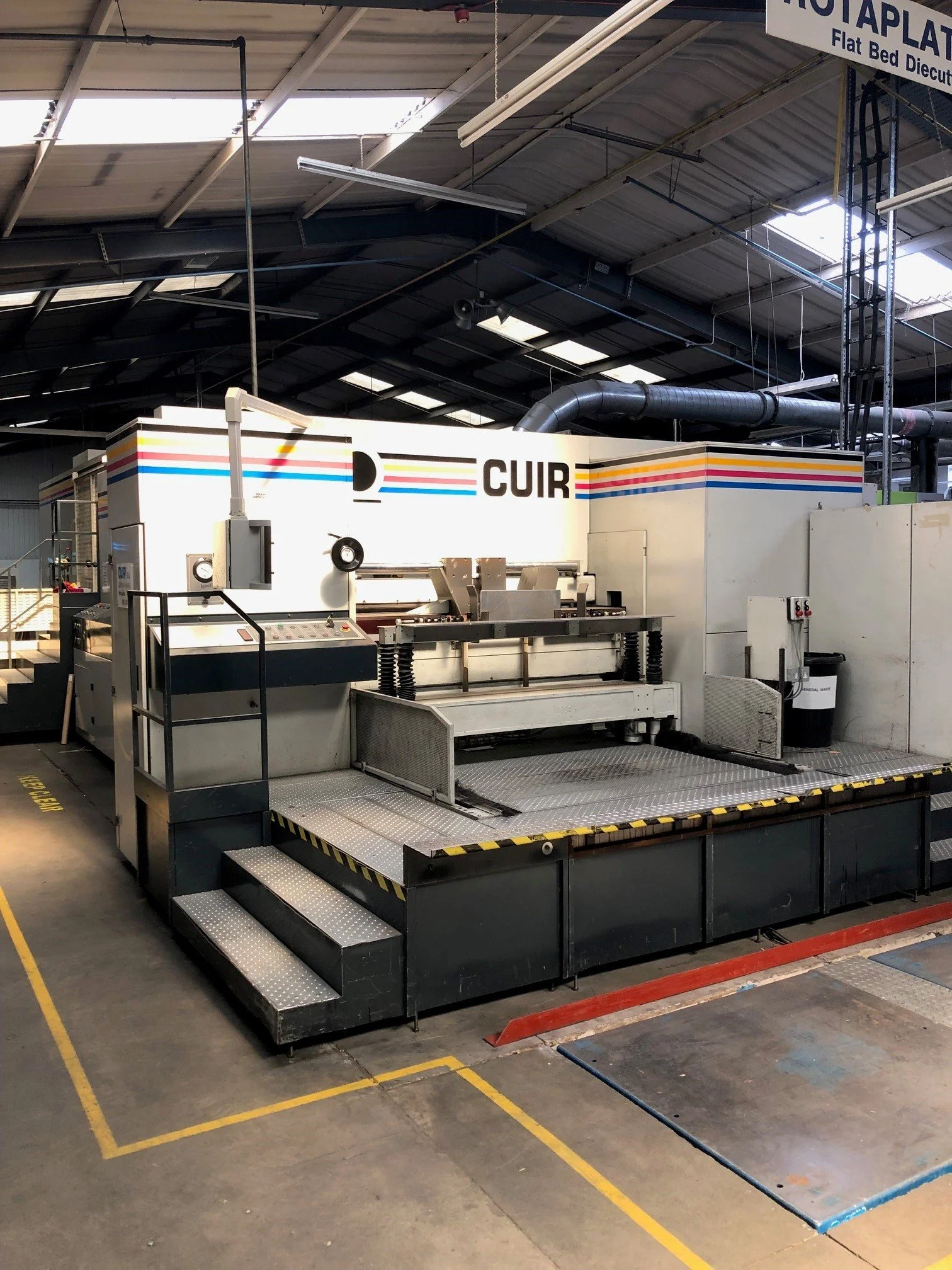 Cuir RotaFlexo HQPP MK2 / RotaPlatine MK2 / RotaPlatine MK1 / Seri Makina / Jagenburg Multi Point Gluer 145 complete factory
