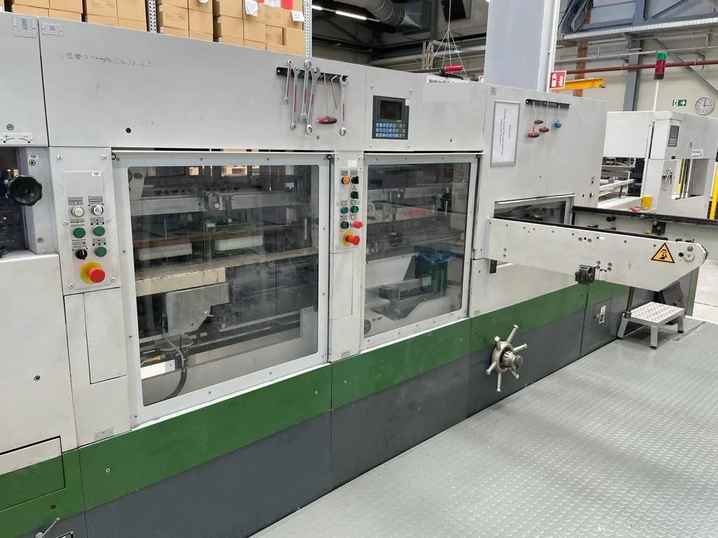 Bobst SP 104 ER automatic diecutters