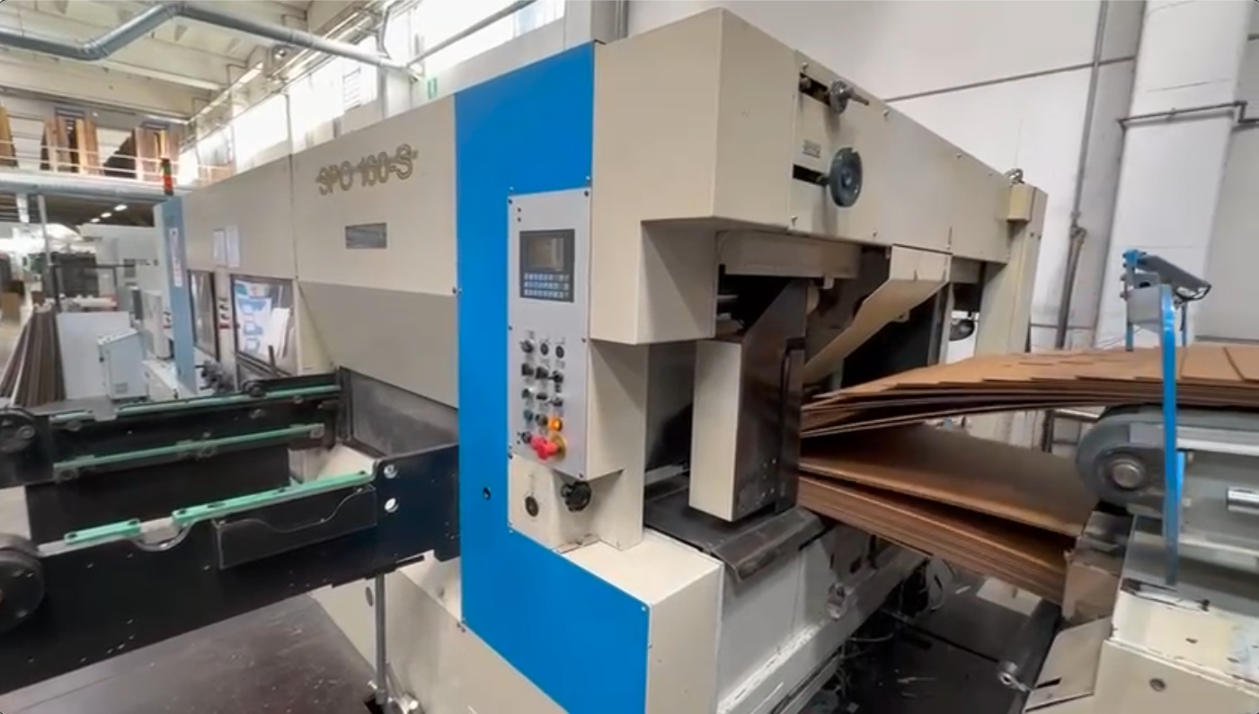 Bobst SPO 160-S automatic diecutters