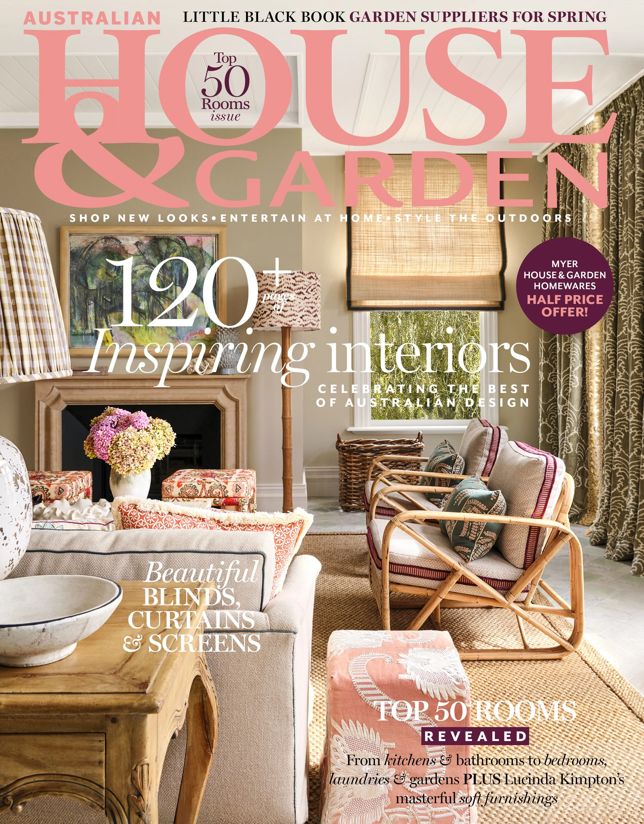 2025 House & Garden 'Top 50' Winner 'Best Use of Soft Furnishings'