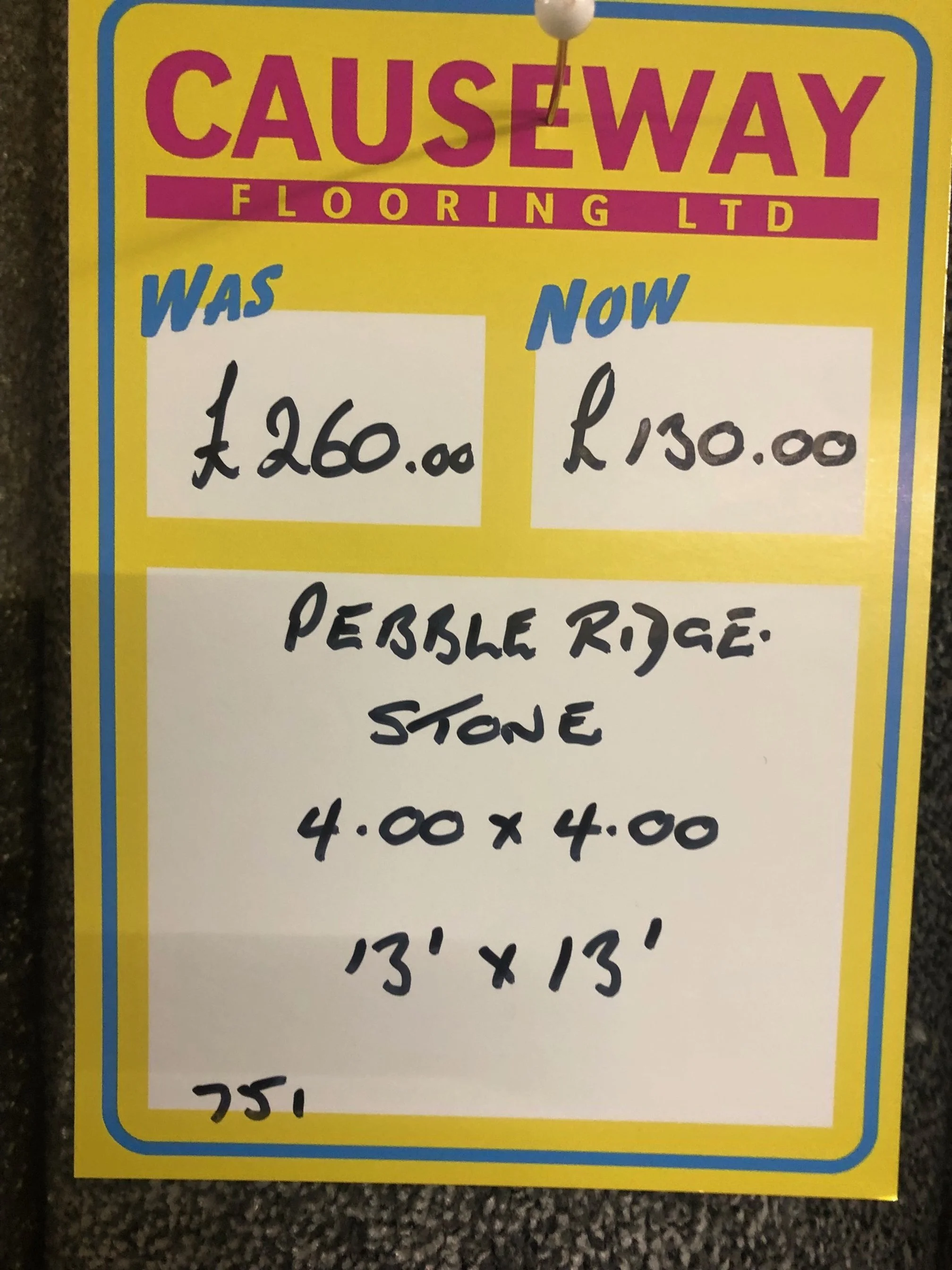 Pebble Ridge Stone - Carpet