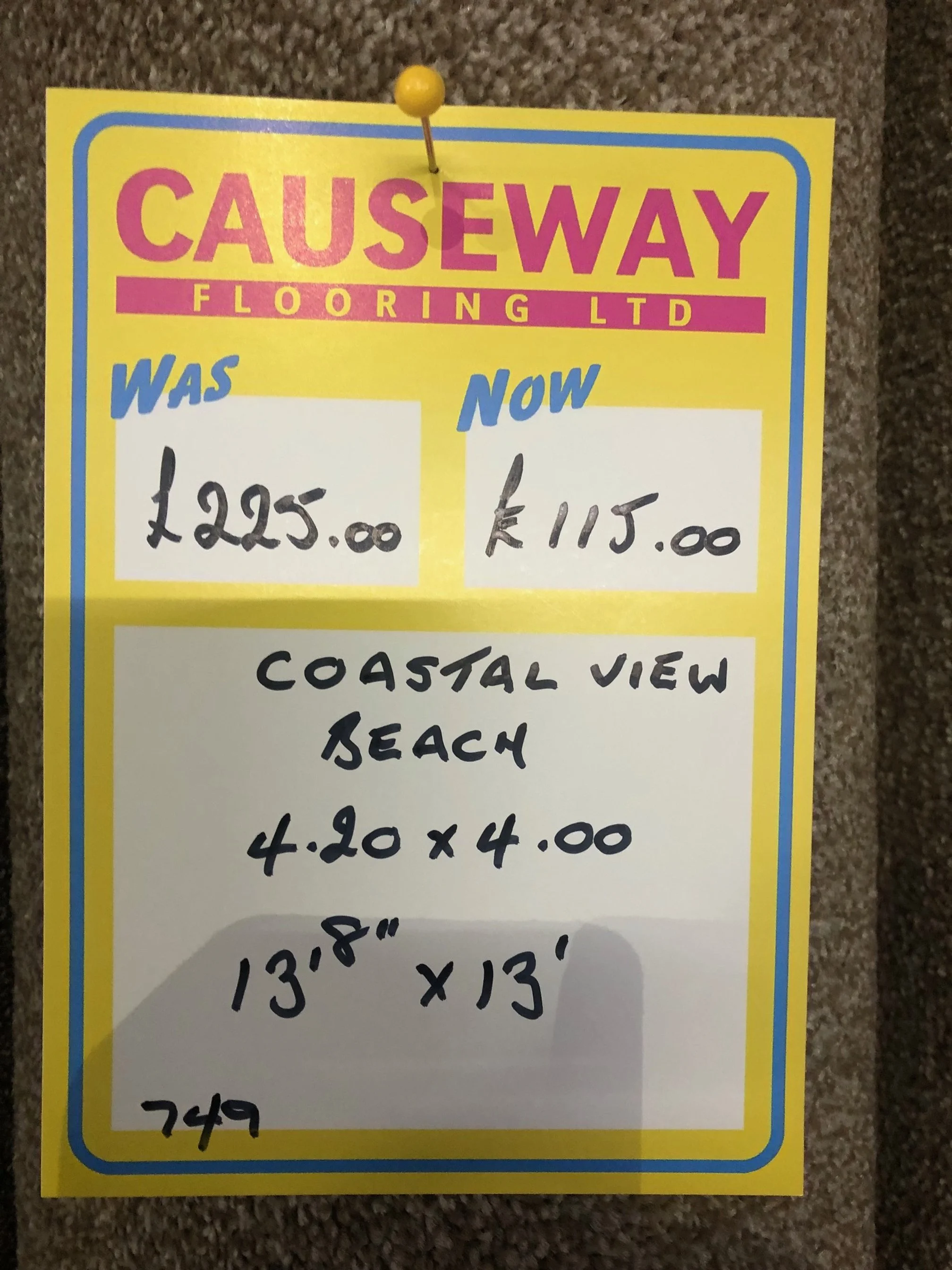 Coastal View Beach - Carpet