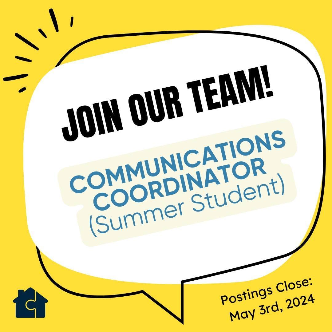 📣We are seeking a motivated YOUTH (ages 15-30) to join our team this summer as our Communications Coordinator. ⁠
⁠
You'll work with a team to: ⁠
- develop our yearly Communications plan, ⁠
- lead the management and execution of our social media stra