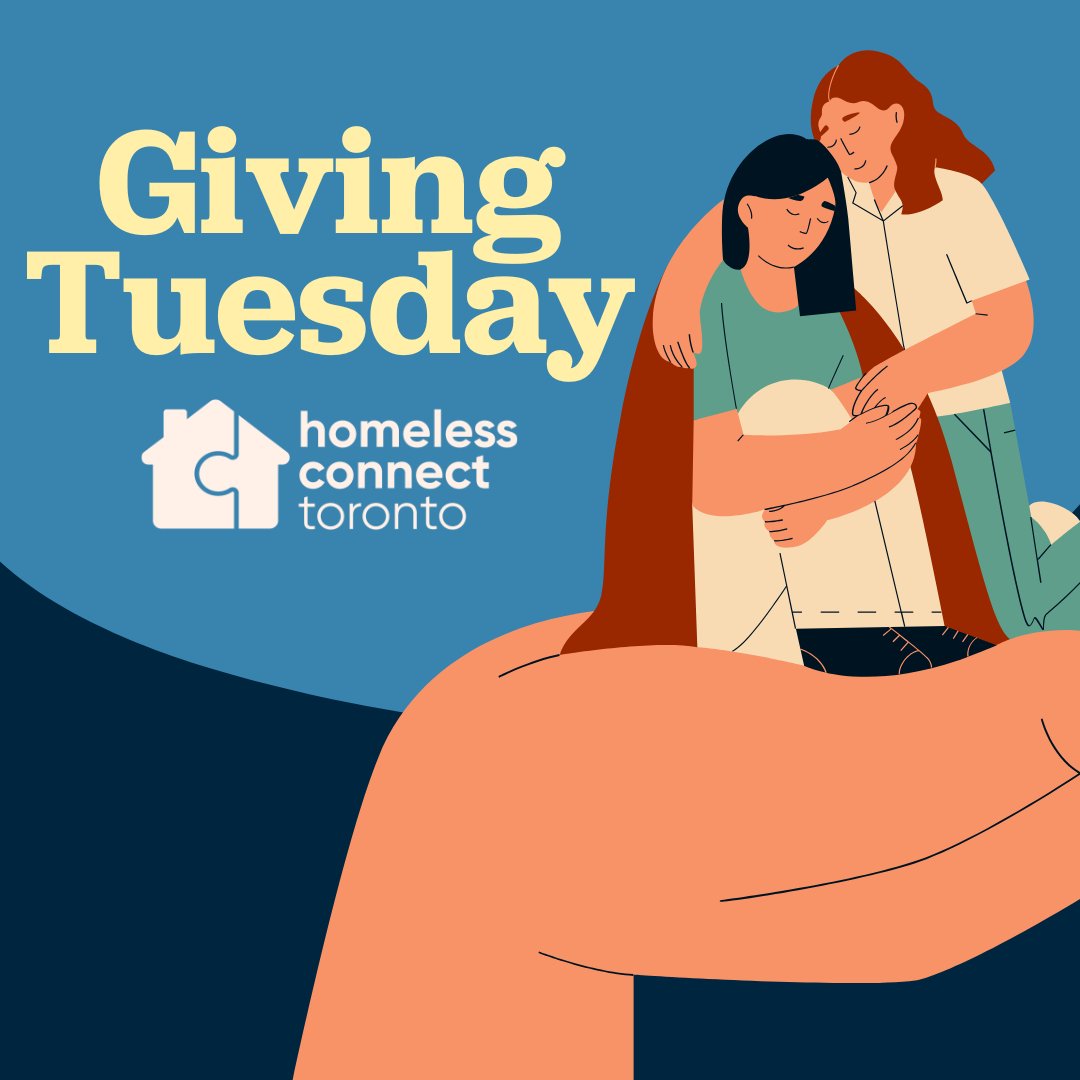 Today is Giving Tuesday! ❣⁠
⁠
As a nonprofit organization, Homeless Connect Toronto relies on the generous donations from supporters of our cause.⁠
⁠
💌If you love what we do and are able to give back to support programming such as our Community Conn