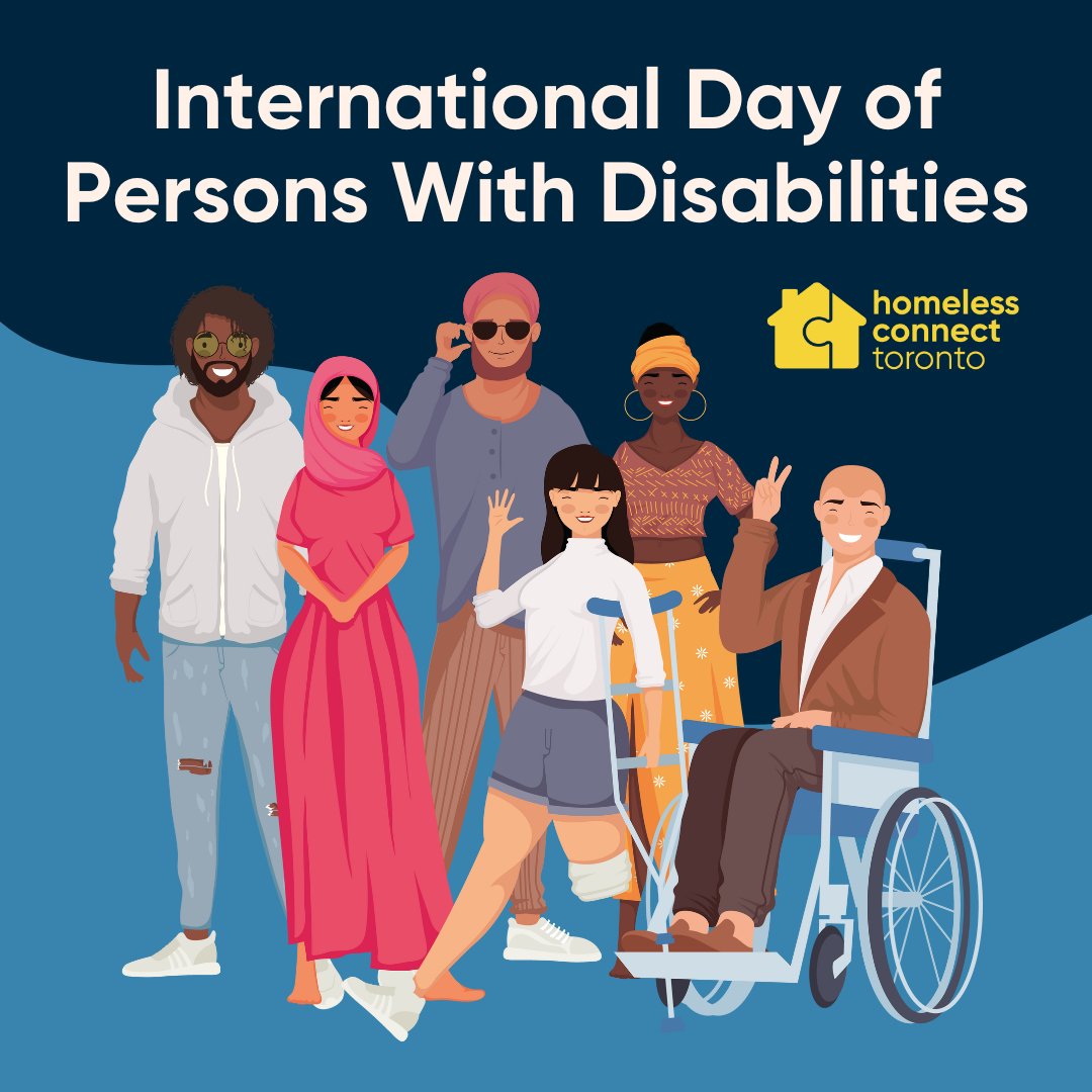 It&rsquo;s International Day of Persons with Disabilities. 🤍⁠
⁠
Did you know that people with disabilities are 4x more likely to experience homelessness?⁠
⁠
Today, we call attention to the disproportionate numbers of disabled populations who remain 