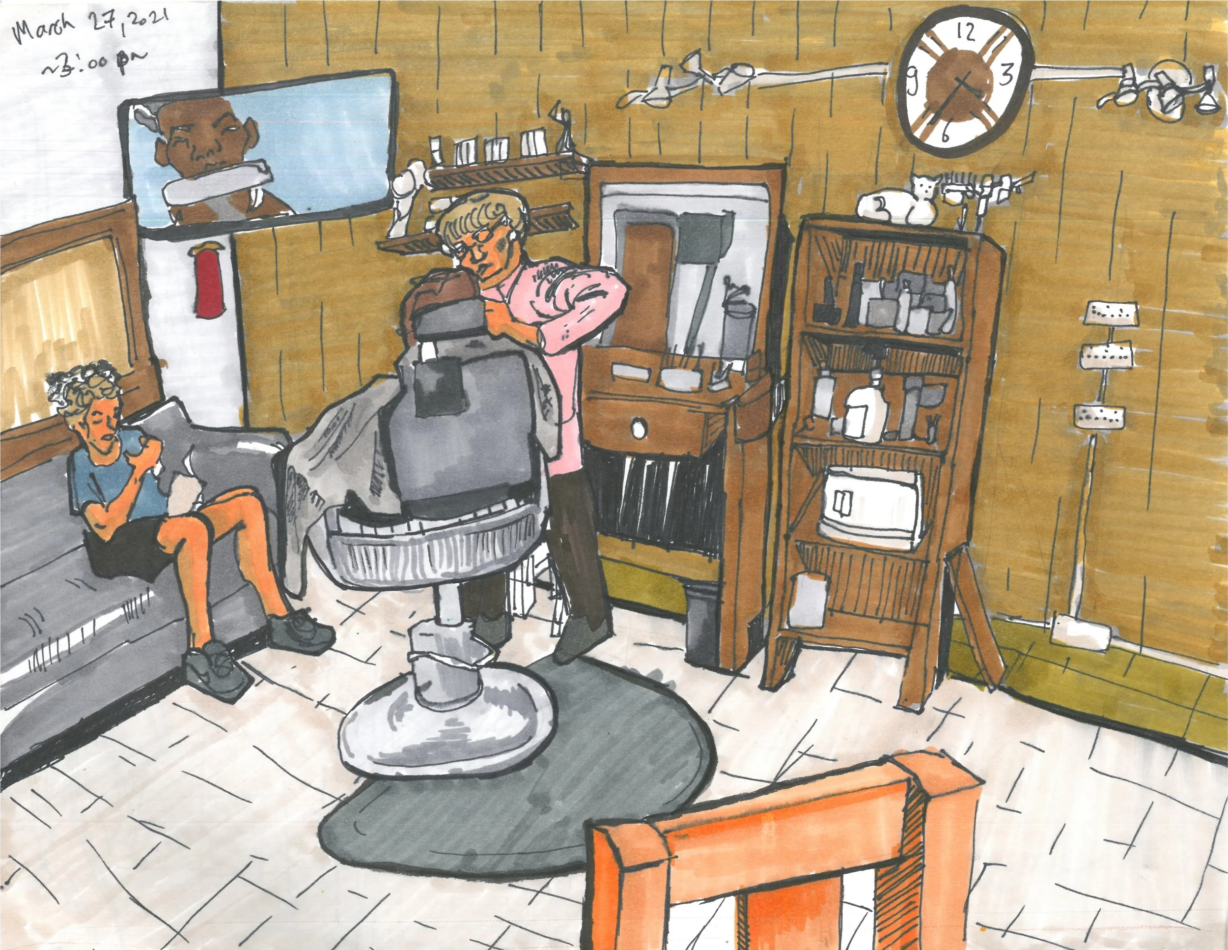 The Barber by Dana G
