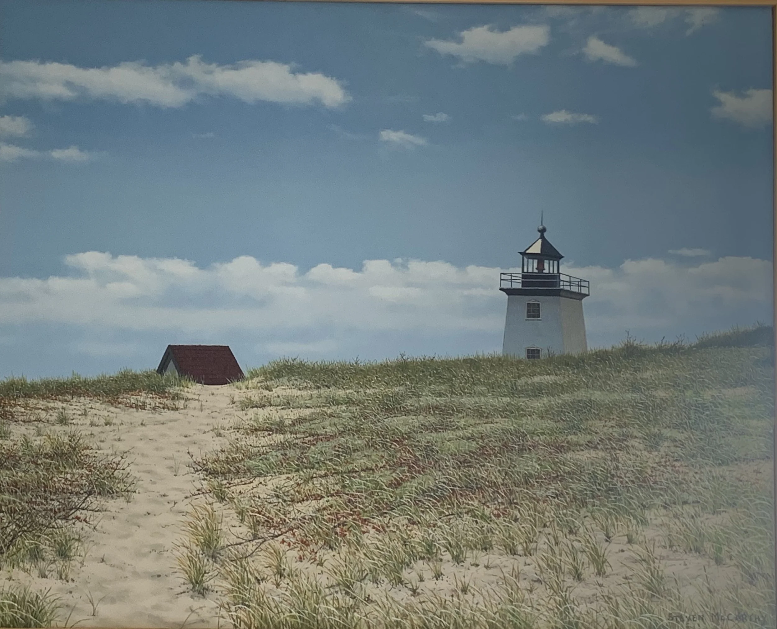 Lighthouse  21x27 inches  oil on board  $3000.00.jpg