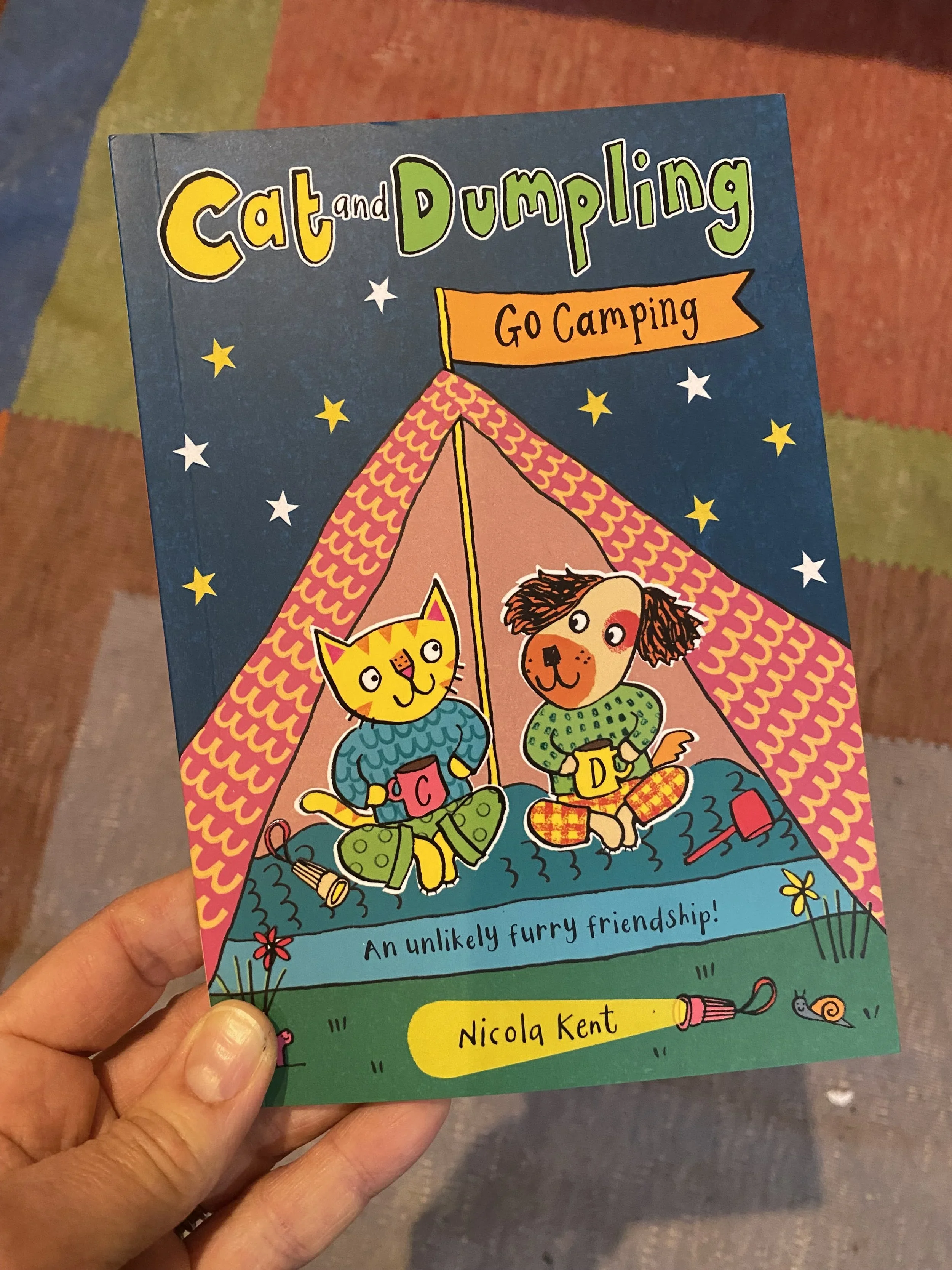 Cat and Dumpling Go Camping out now