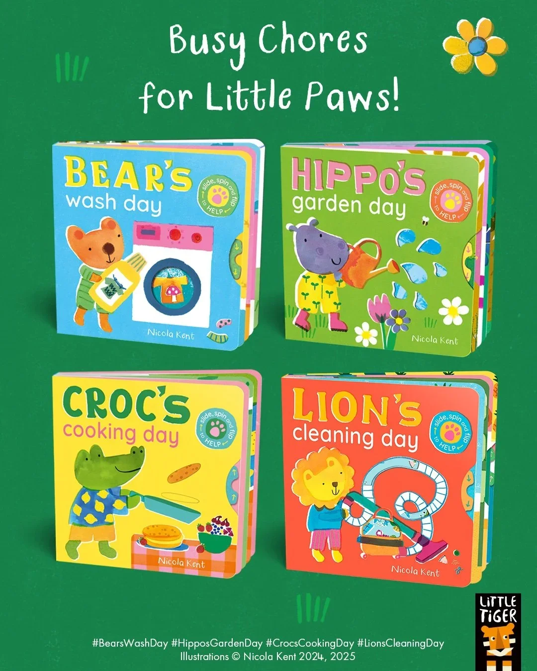 Busy Chores for Little Paws