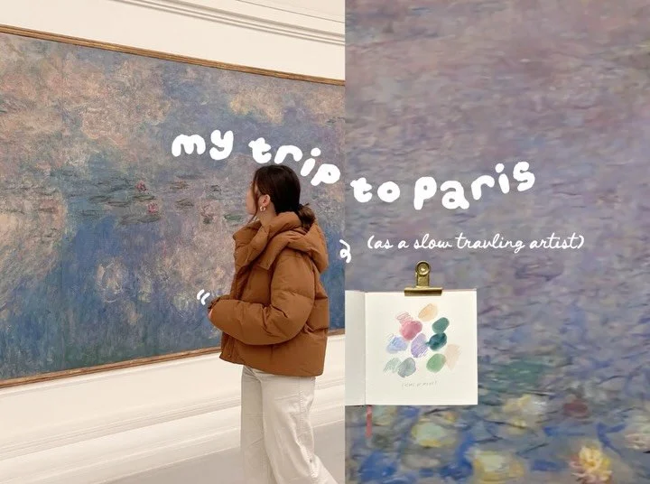 Another scrapbook post of my adventures in Paris ✨ although the weather was quite gloomy &amp; cold&hellip; the old &amp; new friends made it worth it ☺️ not to mention all the yummy food 💕 merci! 

🎨 thinking I should share a list of all the cool 