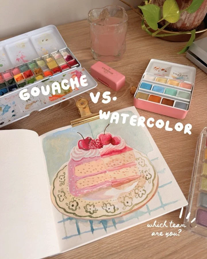 Are you team watercolor or gouache?

🎨 Want my free gouache guide? Comment &ldquo;guide&rdquo; and I&rsquo;ll send it!