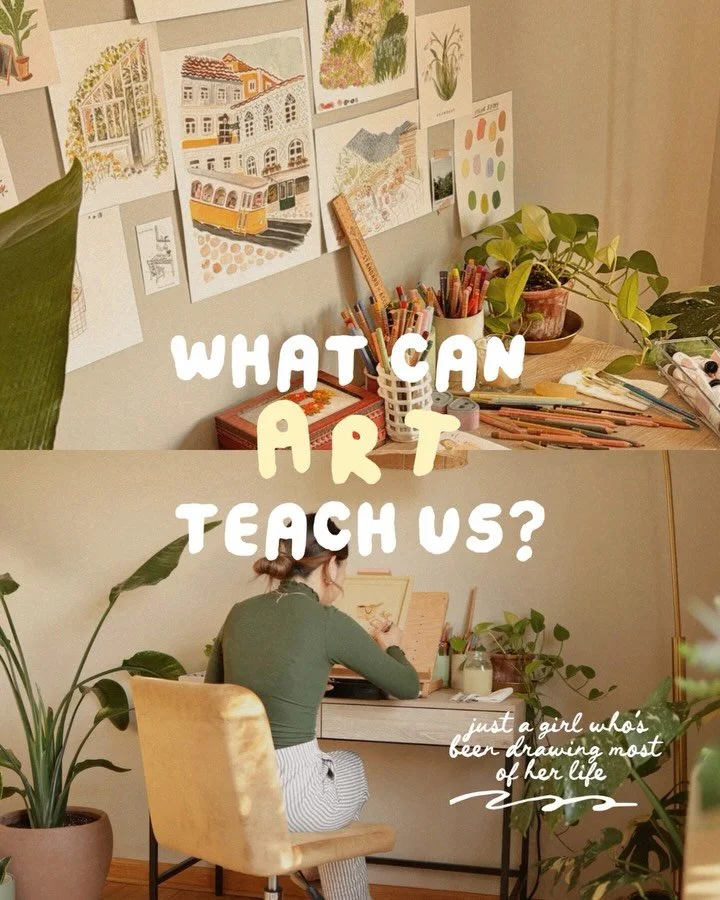 Answering a DM I received a while ago, idk if this person felt what I did was pointless or genuinely wanted to understand why in the world anyone would want to draw but here&rsquo;s a visual response 🎨✨

Why do you create art? Let me know! ☺️

🎨 BT