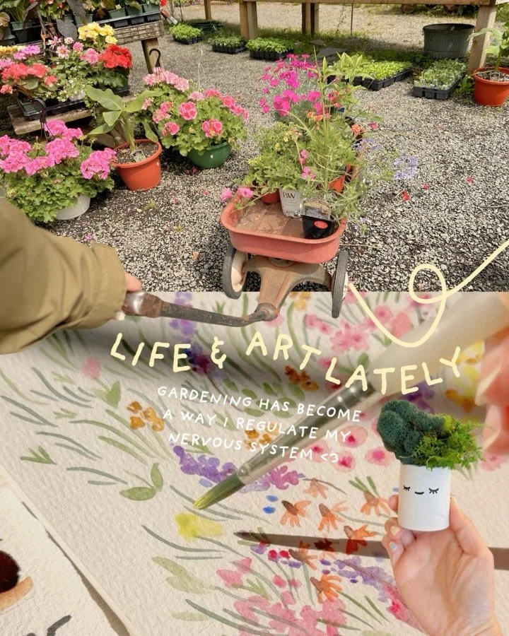 A little life lately update ☺️ it&rsquo;s been such a busy season of life &amp; work, super easy time to burnout. So on top of systems that regulate my productivity, I&rsquo;ve also been doing activities that ground me &amp; help me recuperate &amp; 