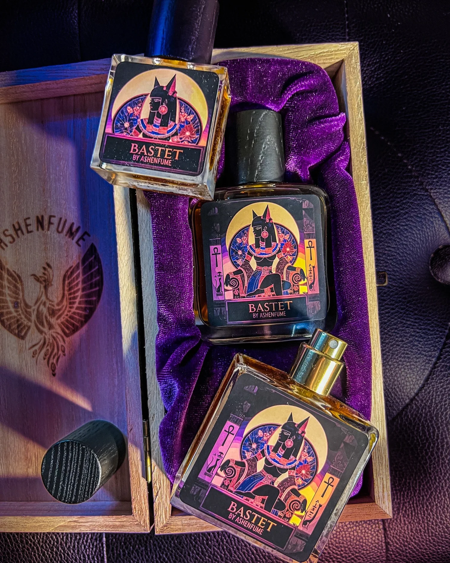 Bastet: Regal Egyptian Civet & Sandalwood Perfume — Ashenfume
